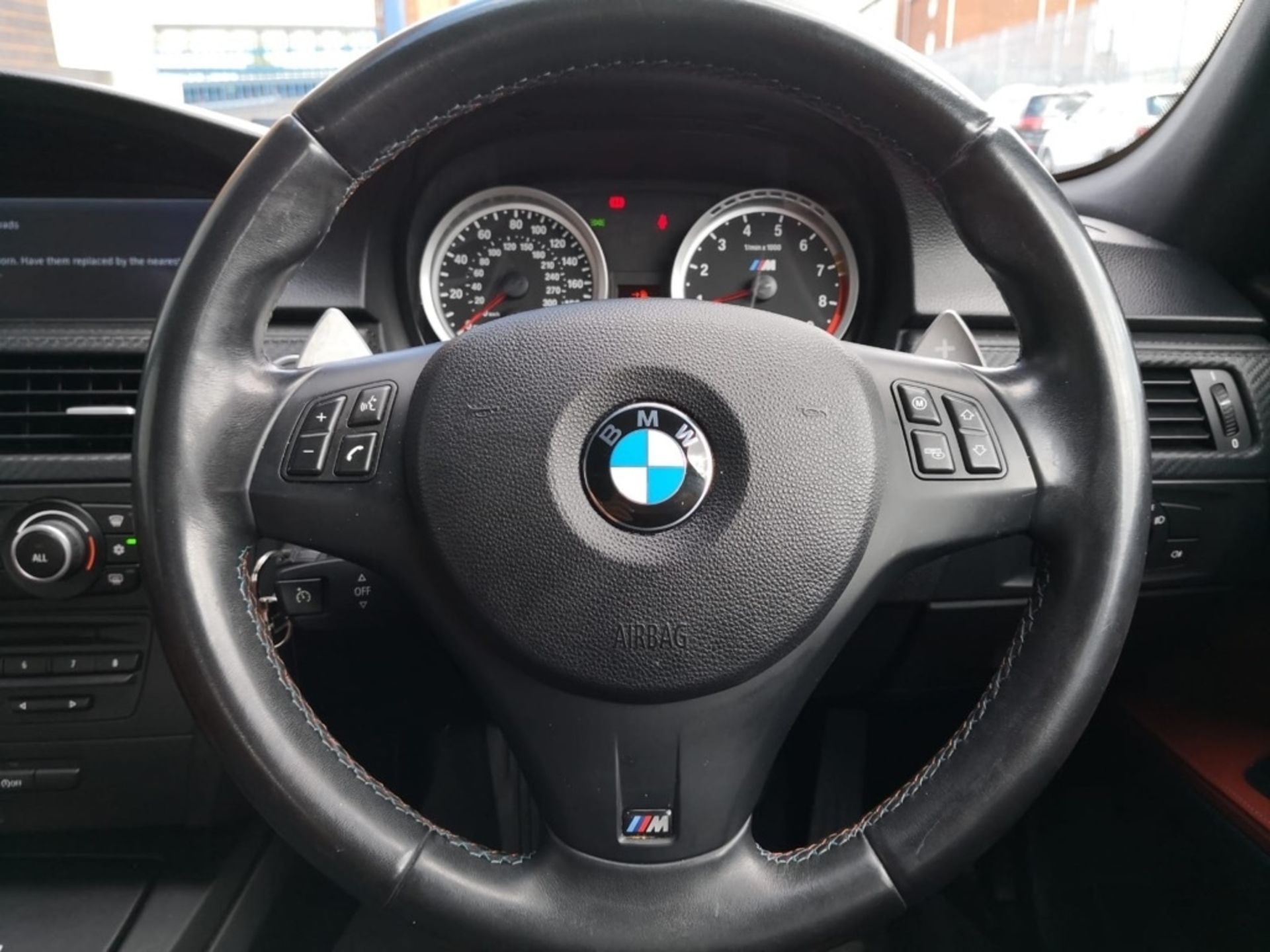 BMW 4.0 V8 M3 DCT – Automatic - Petrol – 2010 – White - 2 Keys- FDSH- Sat Nav Reg: A010 VNS – - Image 7 of 8