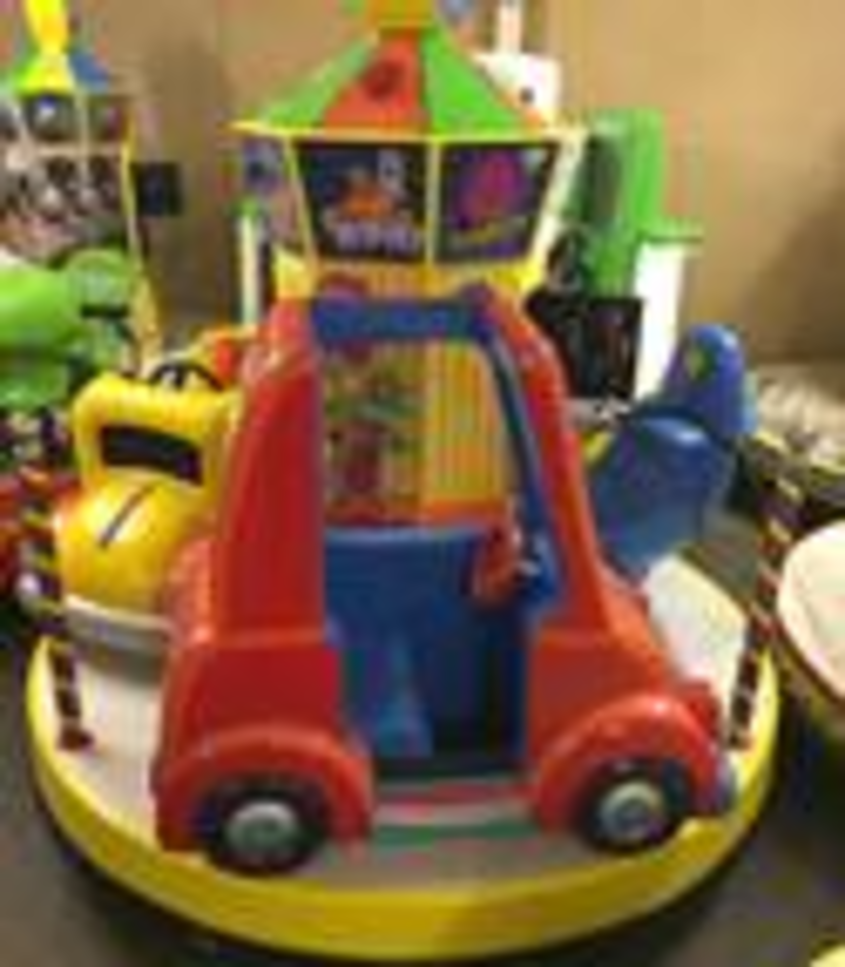 Barney Carousel Child Ride -sold as seen - Not Tested ONLY 12% BUYERS PREMIUM ON THIS ITEM