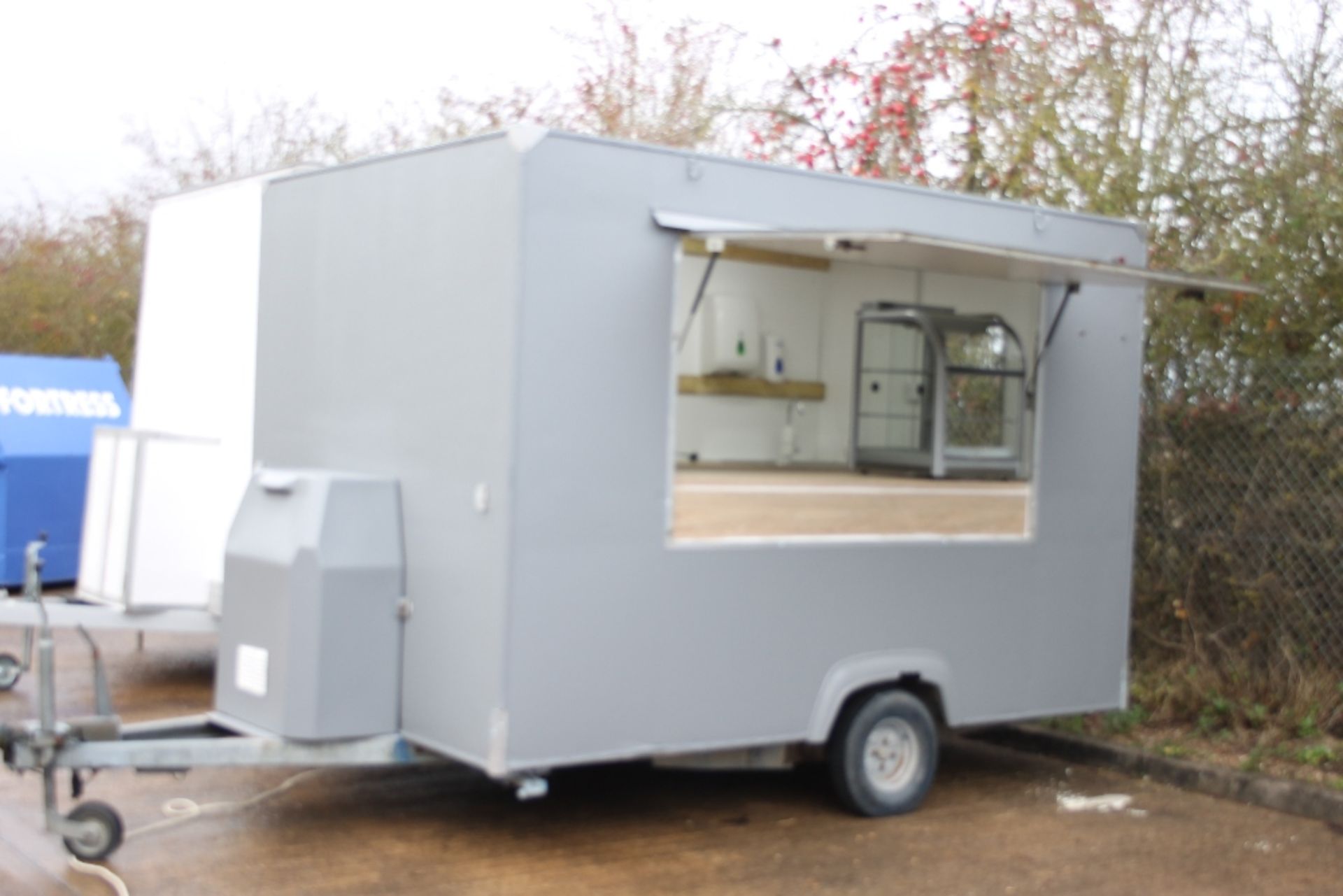 Catering Trailer 10”x 6” – completely refurbished – Grey Finish Fitted out for Coffee, Sandwiches & - Image 10 of 10