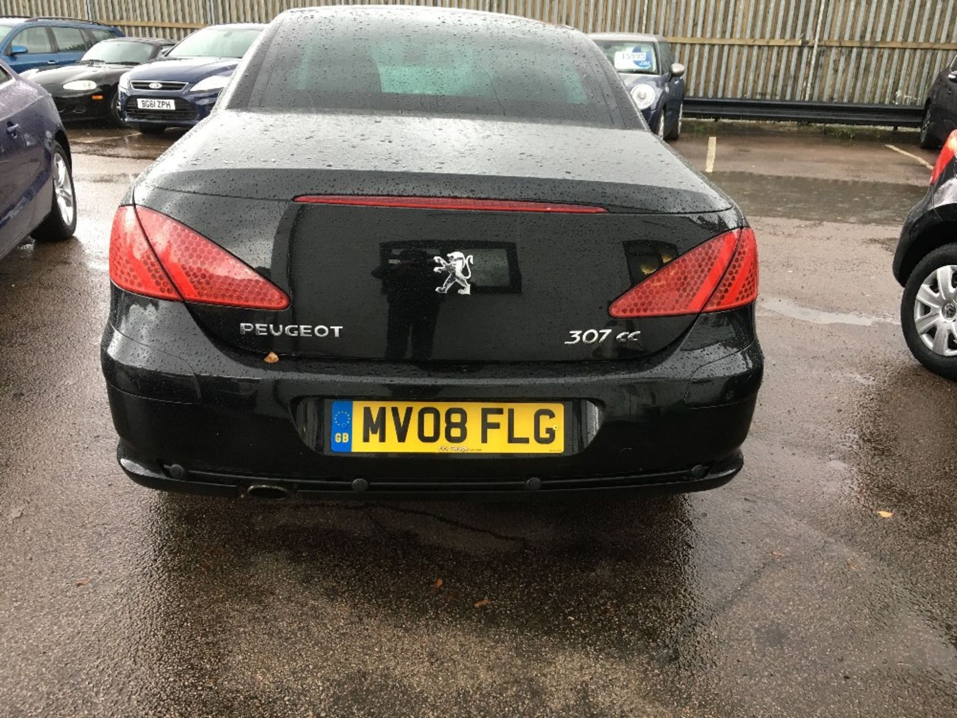 Peugeot 307 Allure CC Convertible - leather seats - 2 keysRegistration: MV08 FLGMileage: - Image 3 of 6