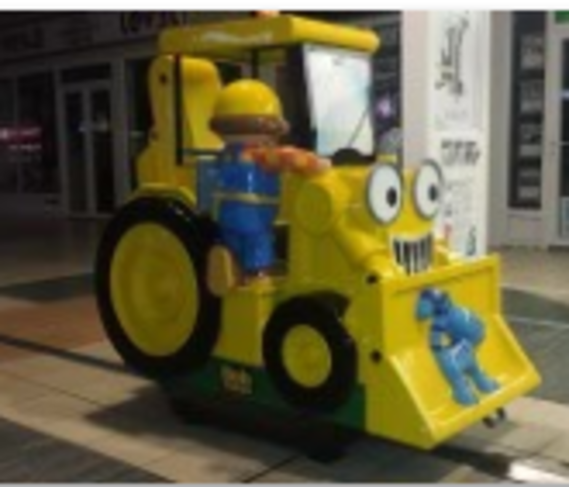 Bob the Builder Child Ride -sold as seen – Not Tested