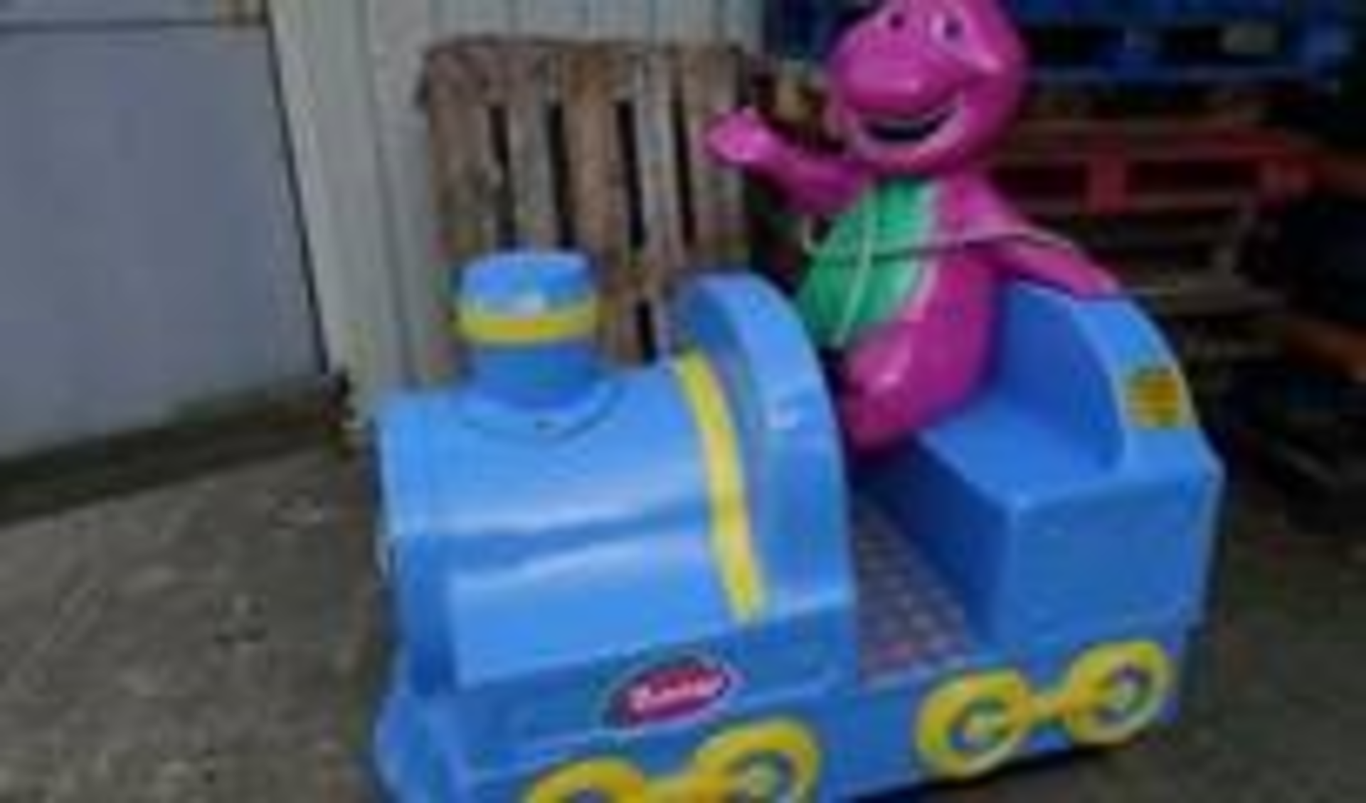 Barney Dinosaur Child Ride -sold as seen – Not Tested