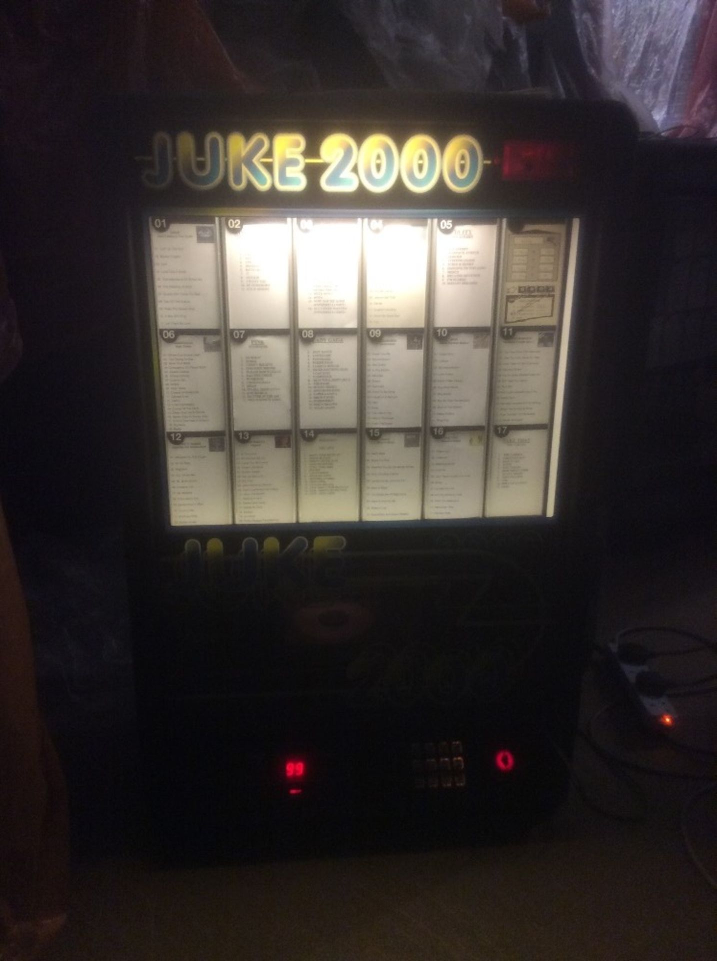 Juke Box – Wall Juke Box – Working – Takes New £1