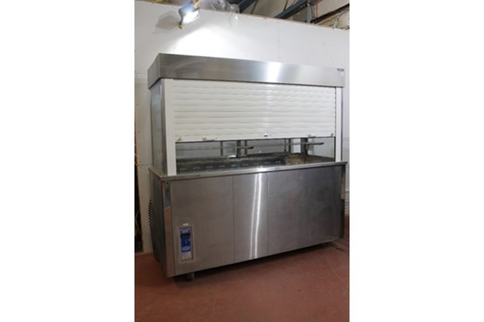 Moffat Chilled Merchandiser – Ex Display - B Grade -1ph Not used commercially – 3 Shelves- 1ph –