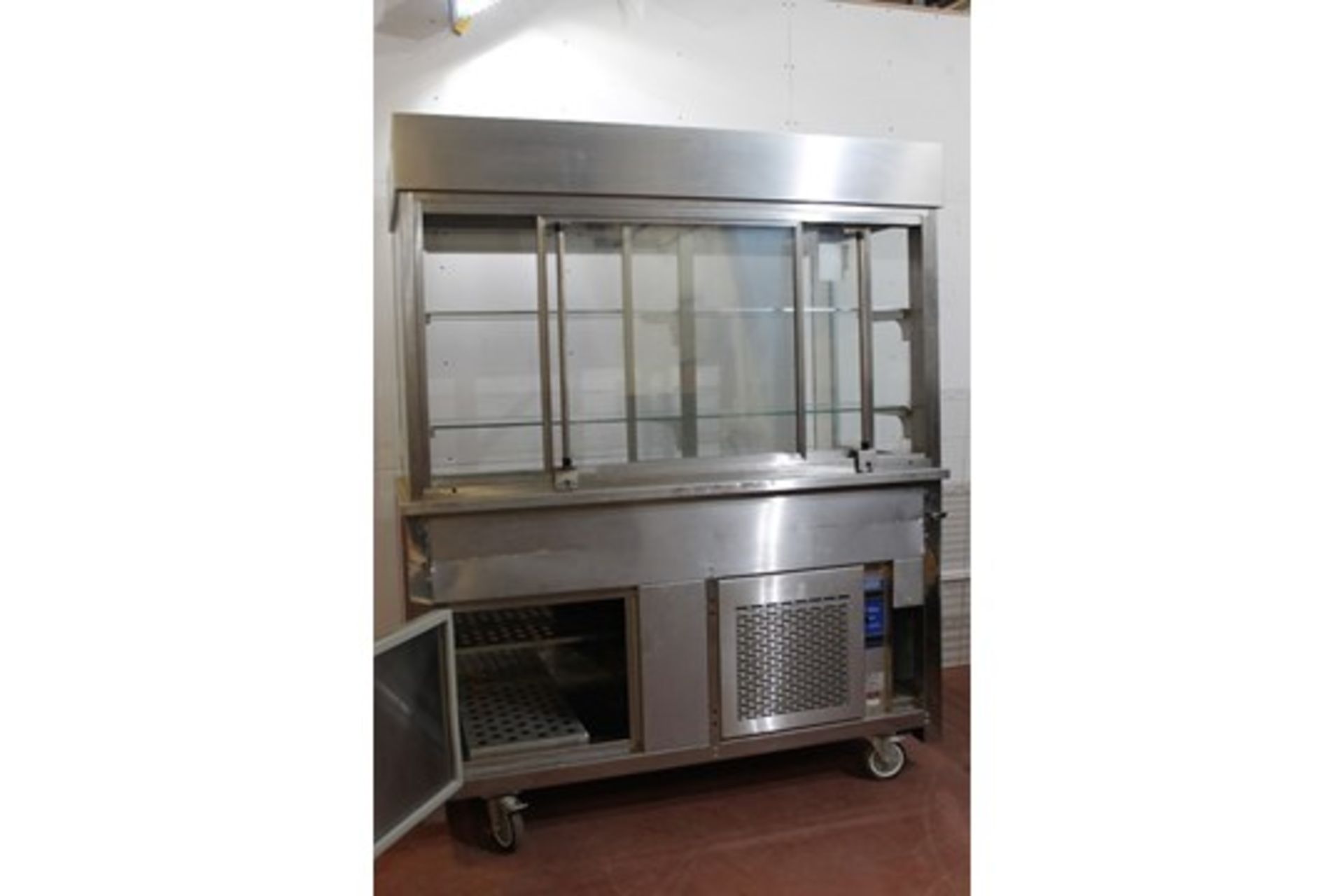 Moffat Chilled Merchandiser – Ex Display - B Grade -1ph Not used commercially – 3 Shelves- 1ph – - Image 2 of 3