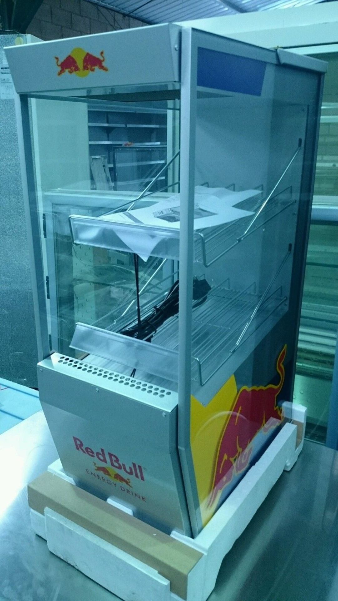 Red Bull Counter Top Display Fridge -230v -W30cm x D50cm