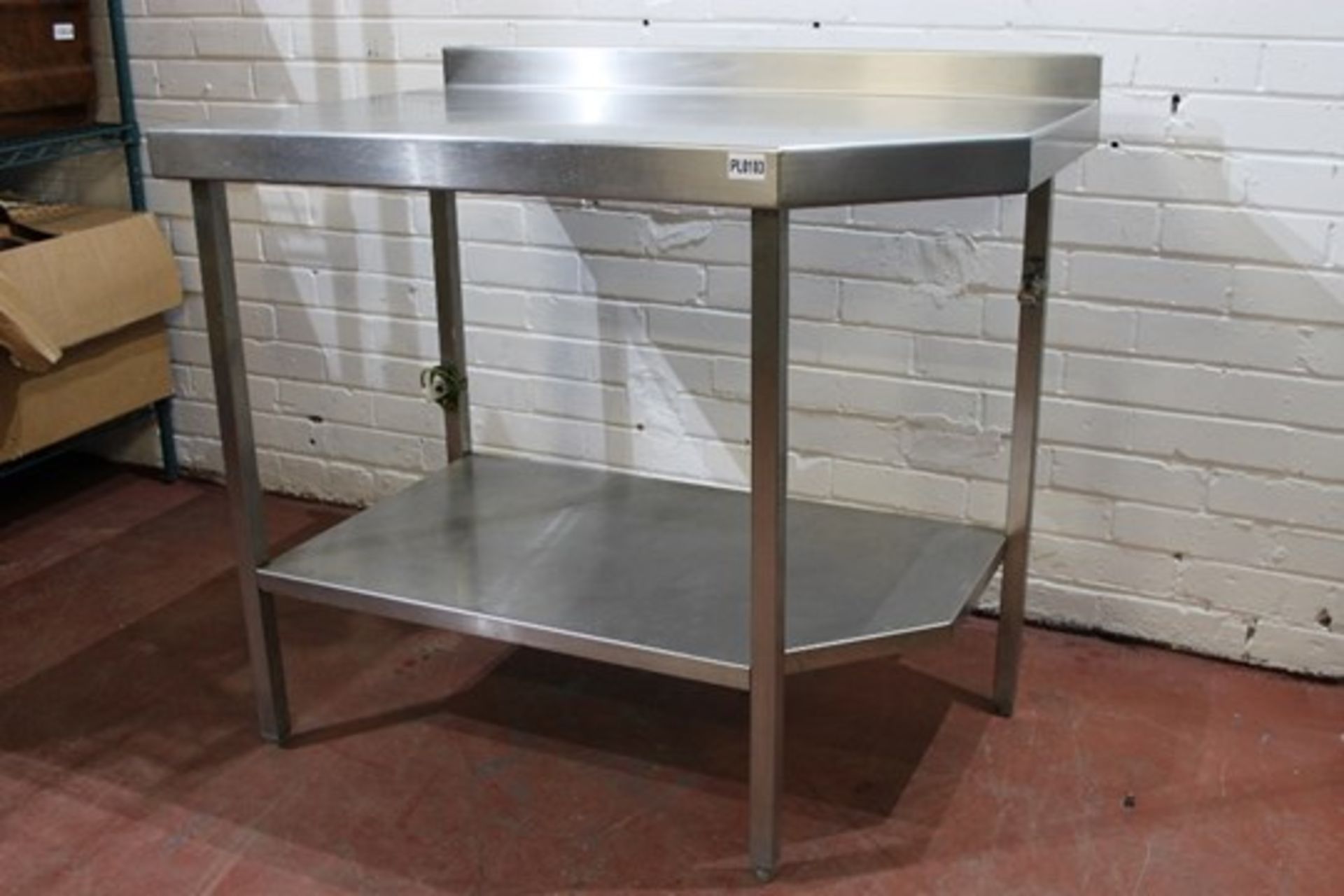 Stainless Steel Table – W100cm x H91cm x D65cm - NO VAT