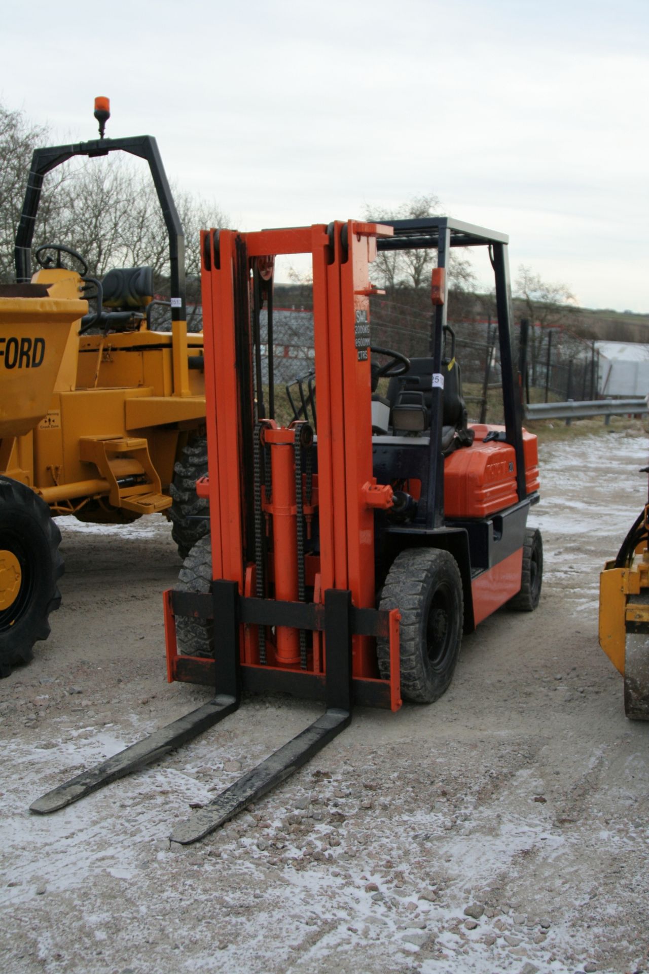 TOYOTA FORKLIFT, , 'N', , PLUS VAT,