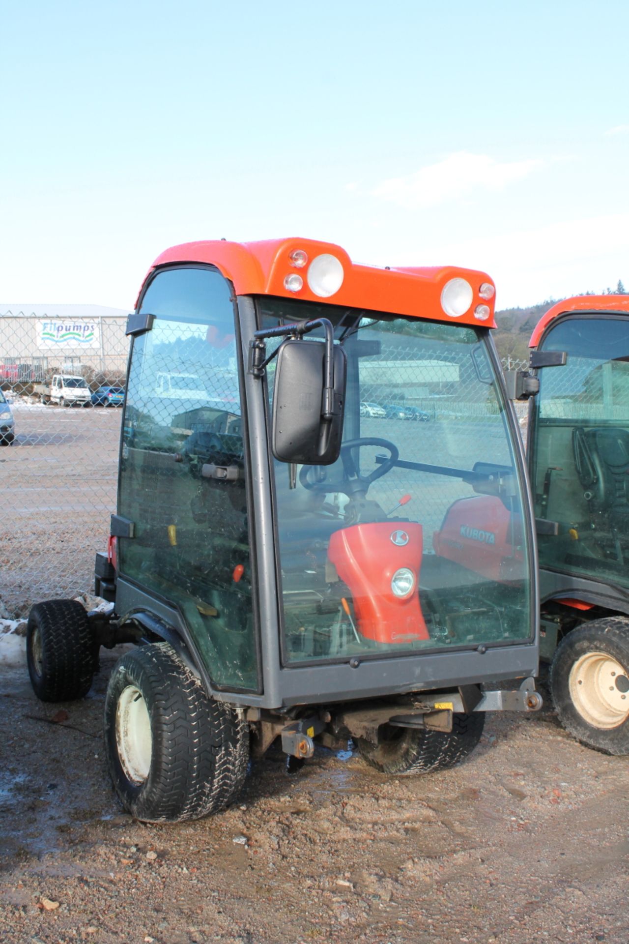 KUBOTA F3680 SV14AXD KEY IN P/CABIN