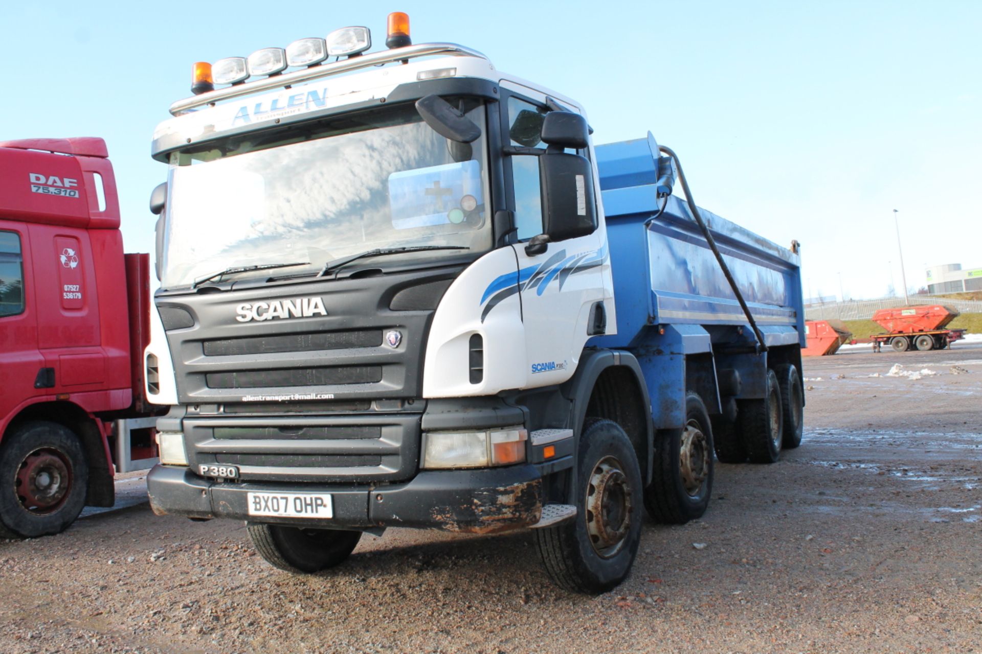 Scania P380 Tipper - 11705cc .2 Door Truck