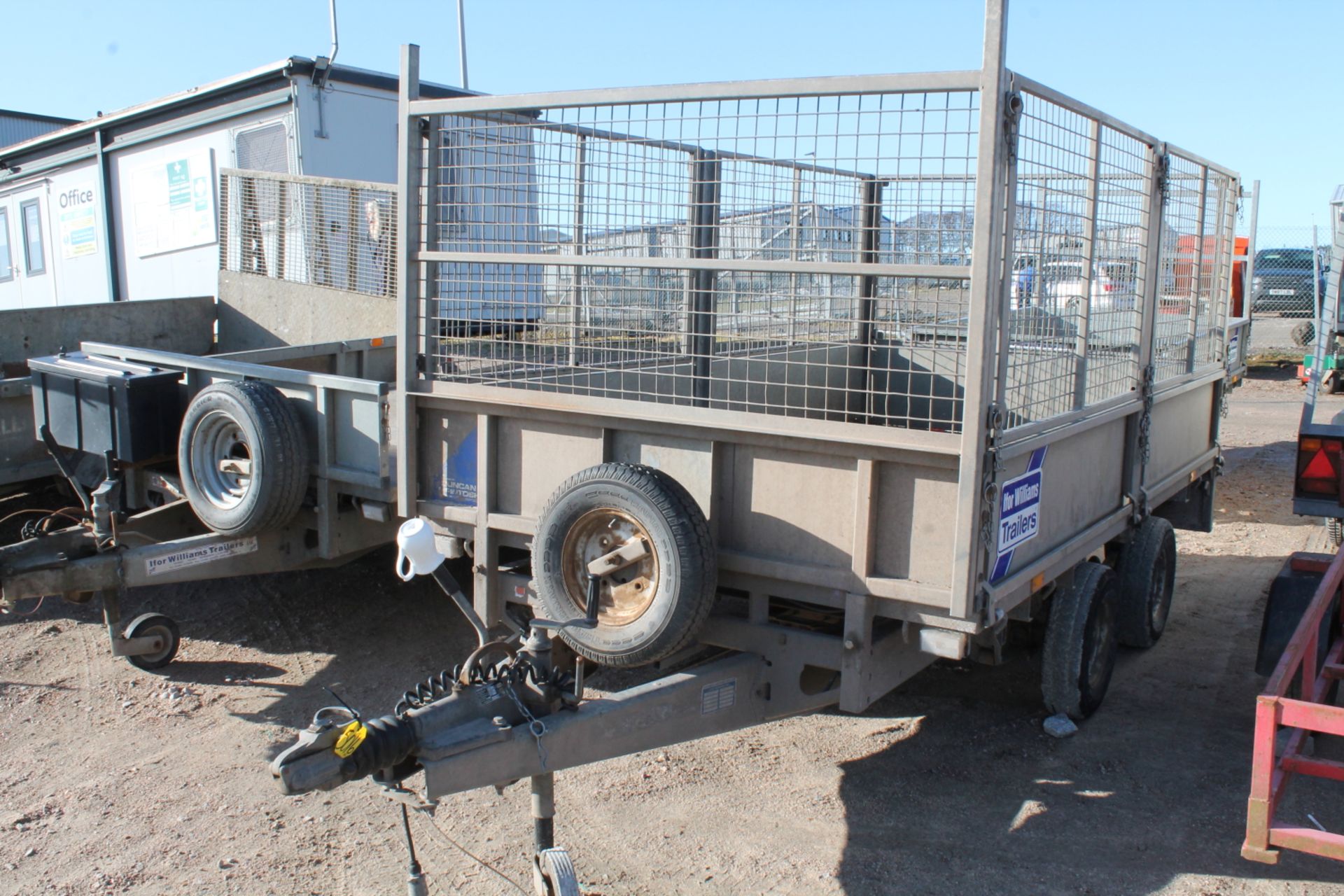 IFOR WILLIAMS 10' X 5' CAGED TRAILER