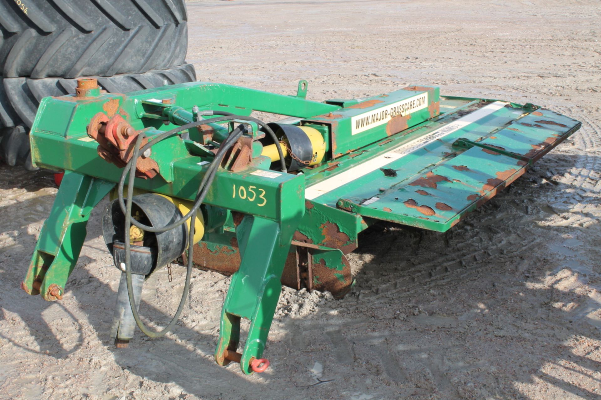 MAJOR 9 FT OFFSET TOPPER WITH PTO