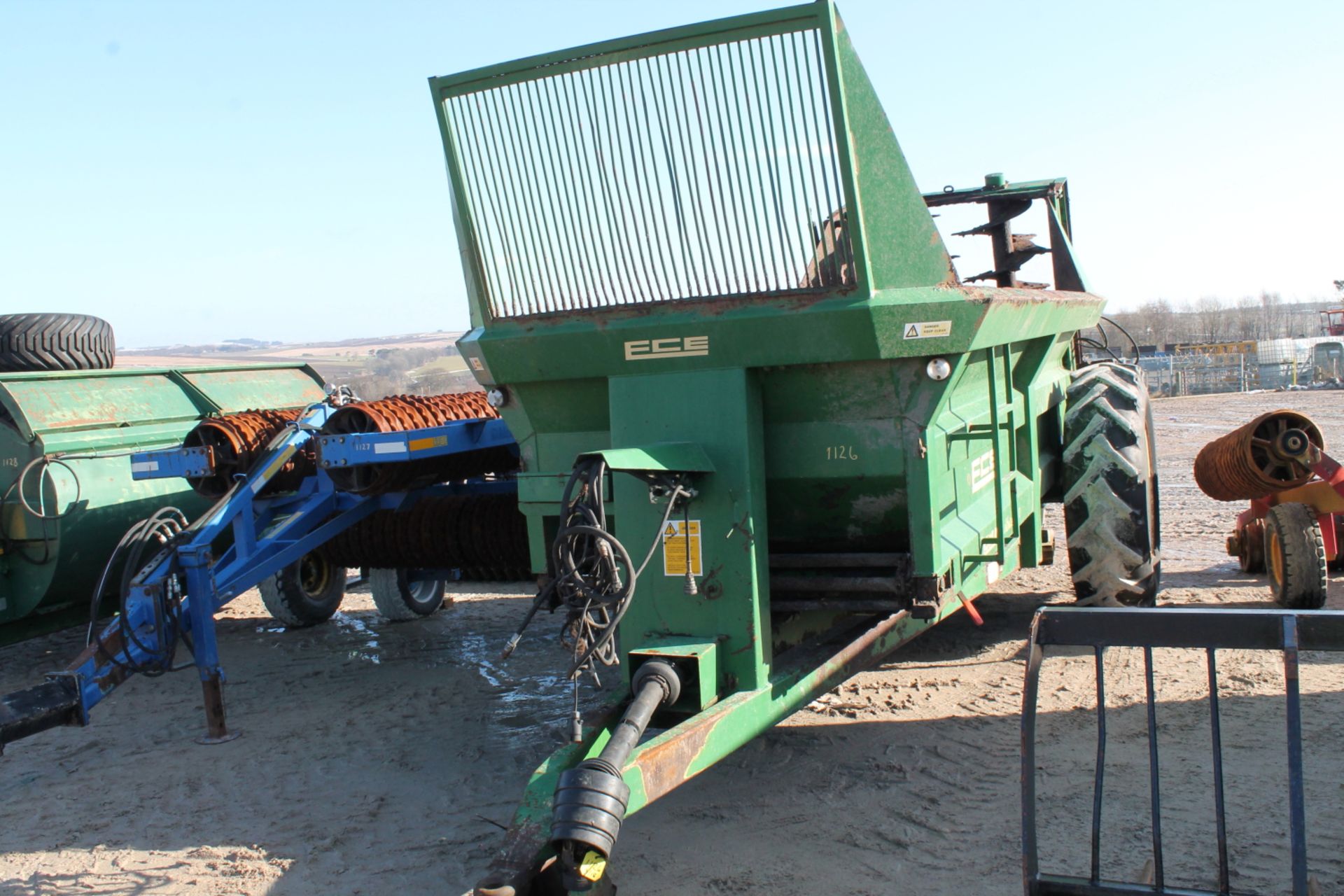 ECE 900 FIELDMASTER MUCKSPREADER WITH PTO