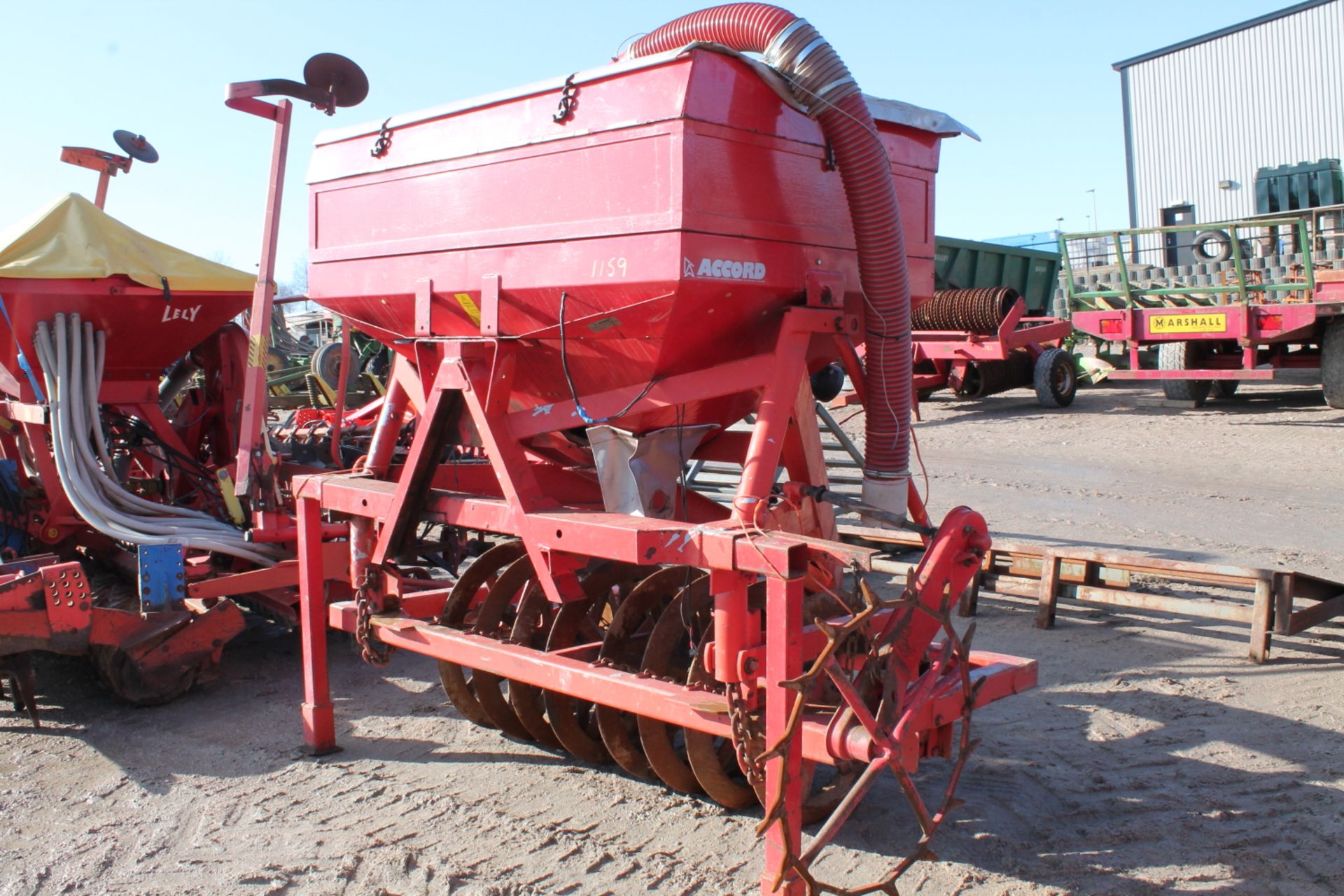 DF1 FRONT HOPPER WITH STEEL PACKER RINGS