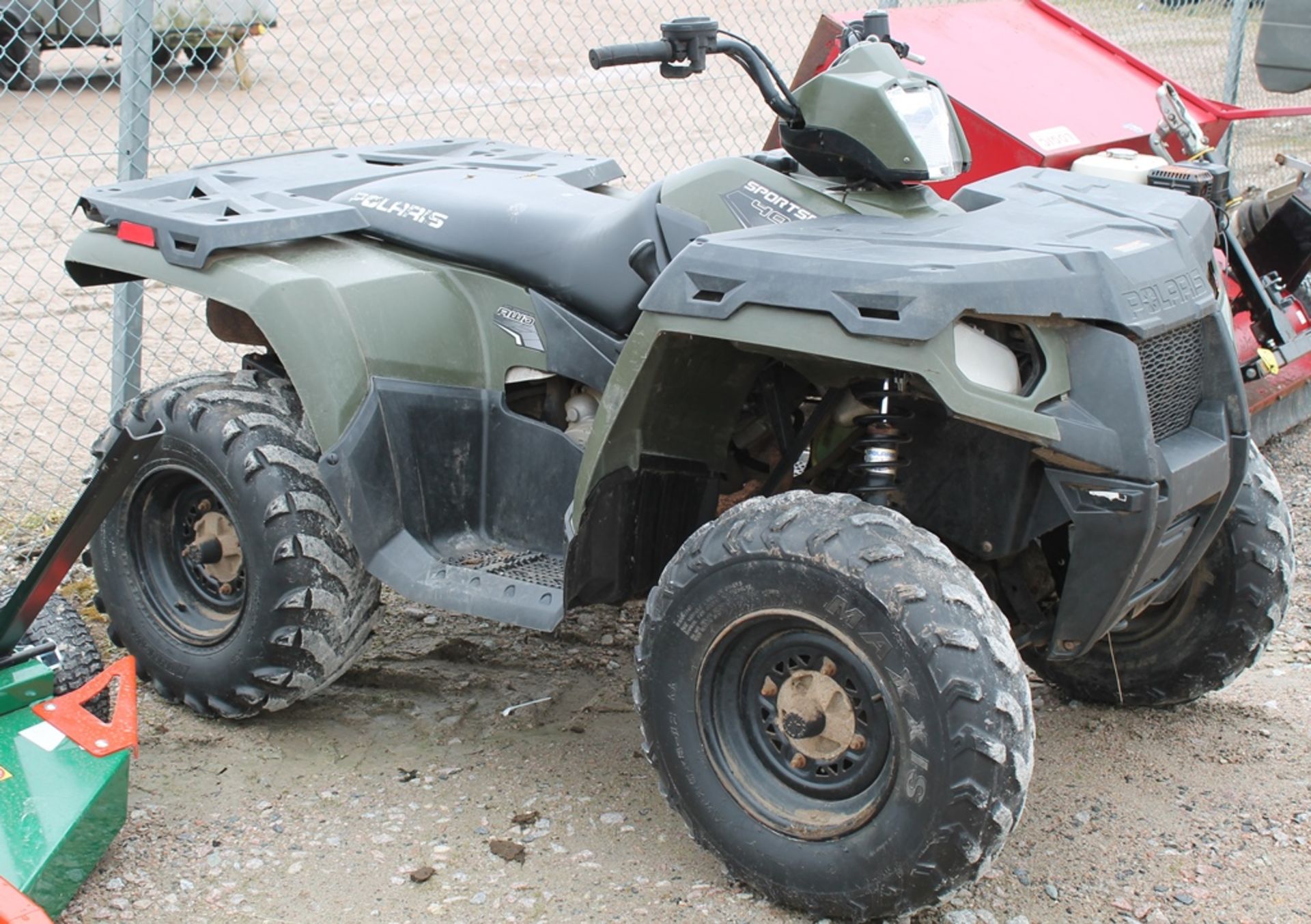 POLARIS SPORTSMAN 400 QUAD BIKE 4XAMH46A8CA350757 KEY IN PC