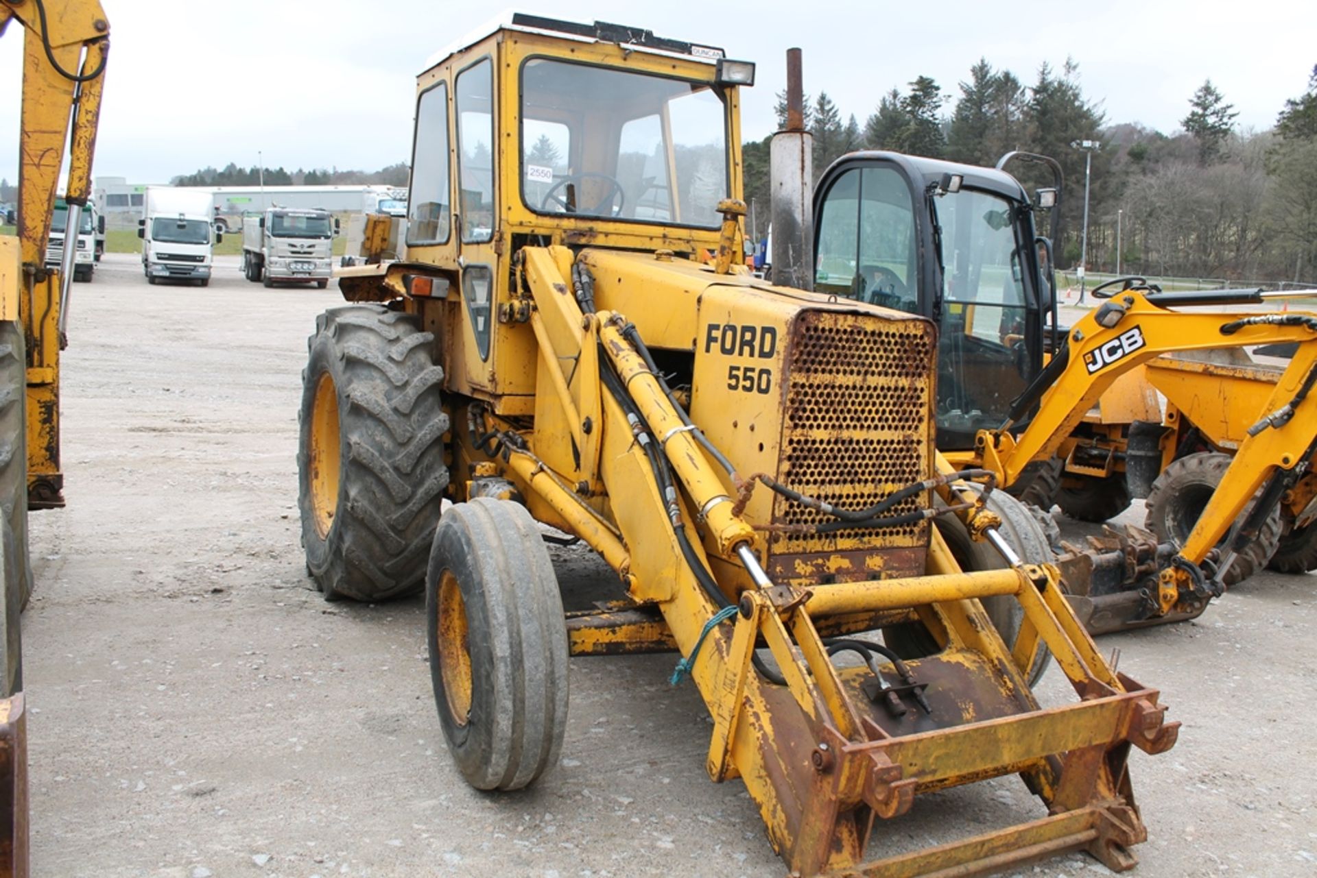 Ford 550 Loader Tractor