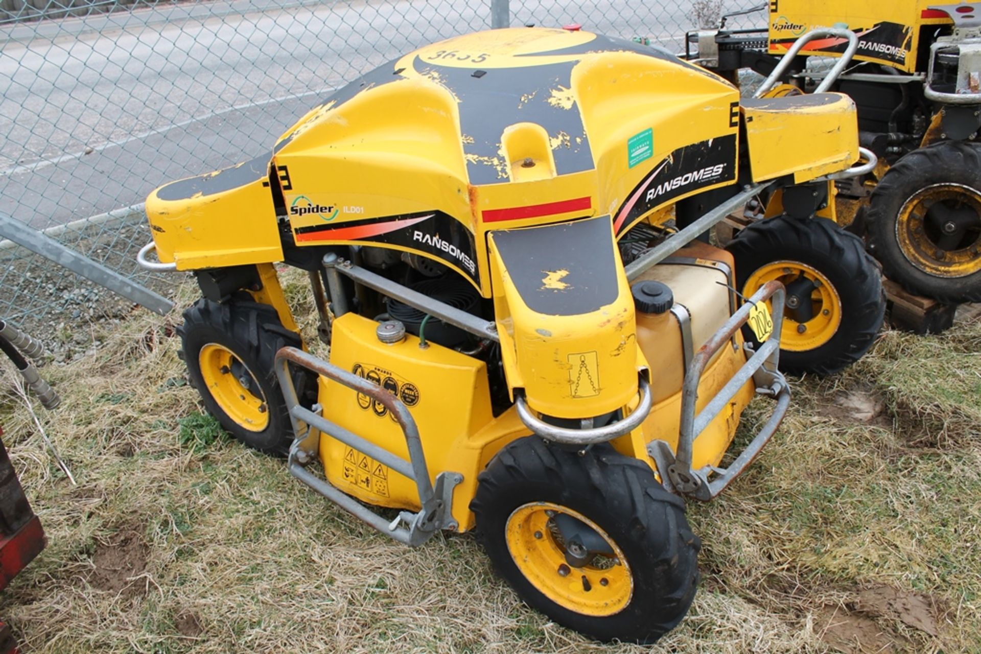 RANSOME SPIDER MOWERS, 1 WORKING 1 FOR SPARES, CONTROLS IN PC