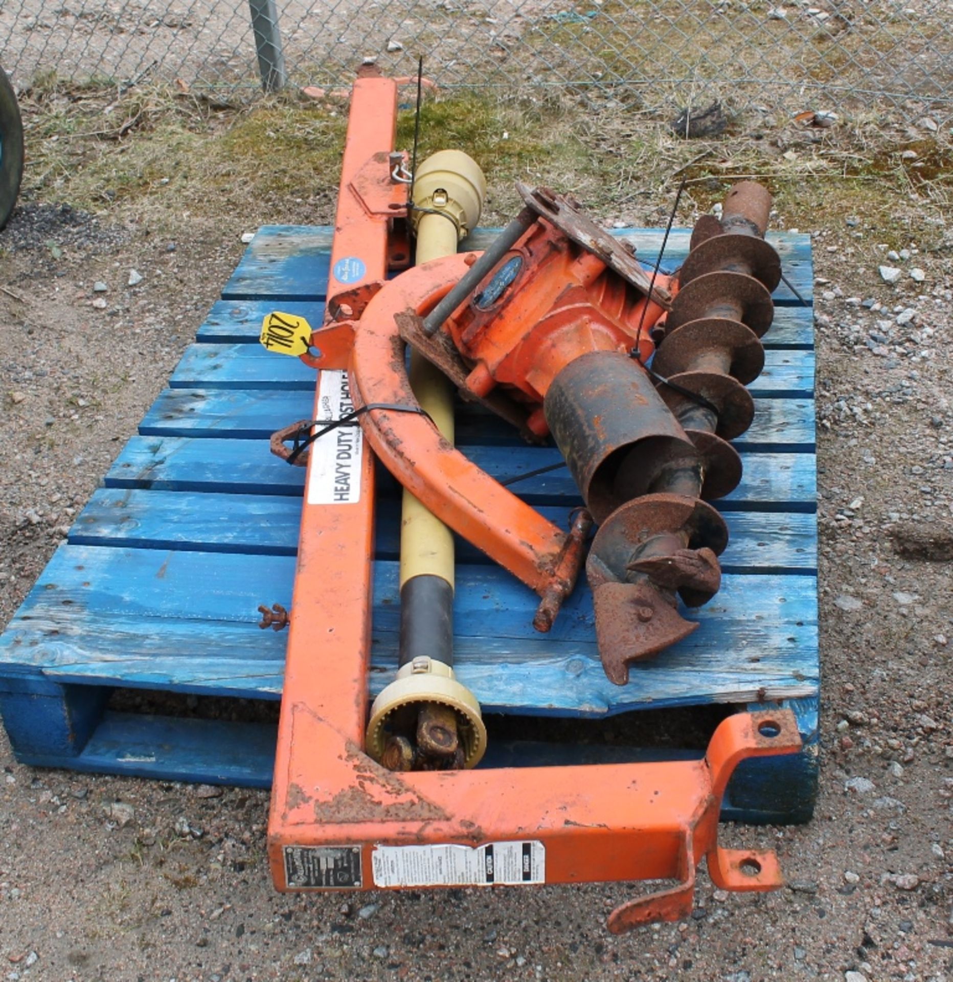 POST HOLE BORER C/W PTO