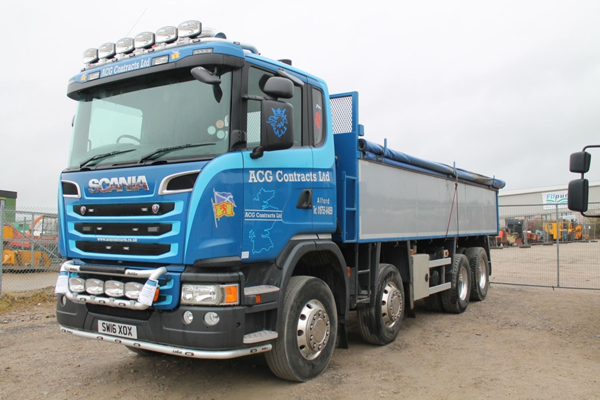 Scania G-srs C-class G490 Cb 8x4 - 12740cc 2 Door Truck - Image 5 of 5