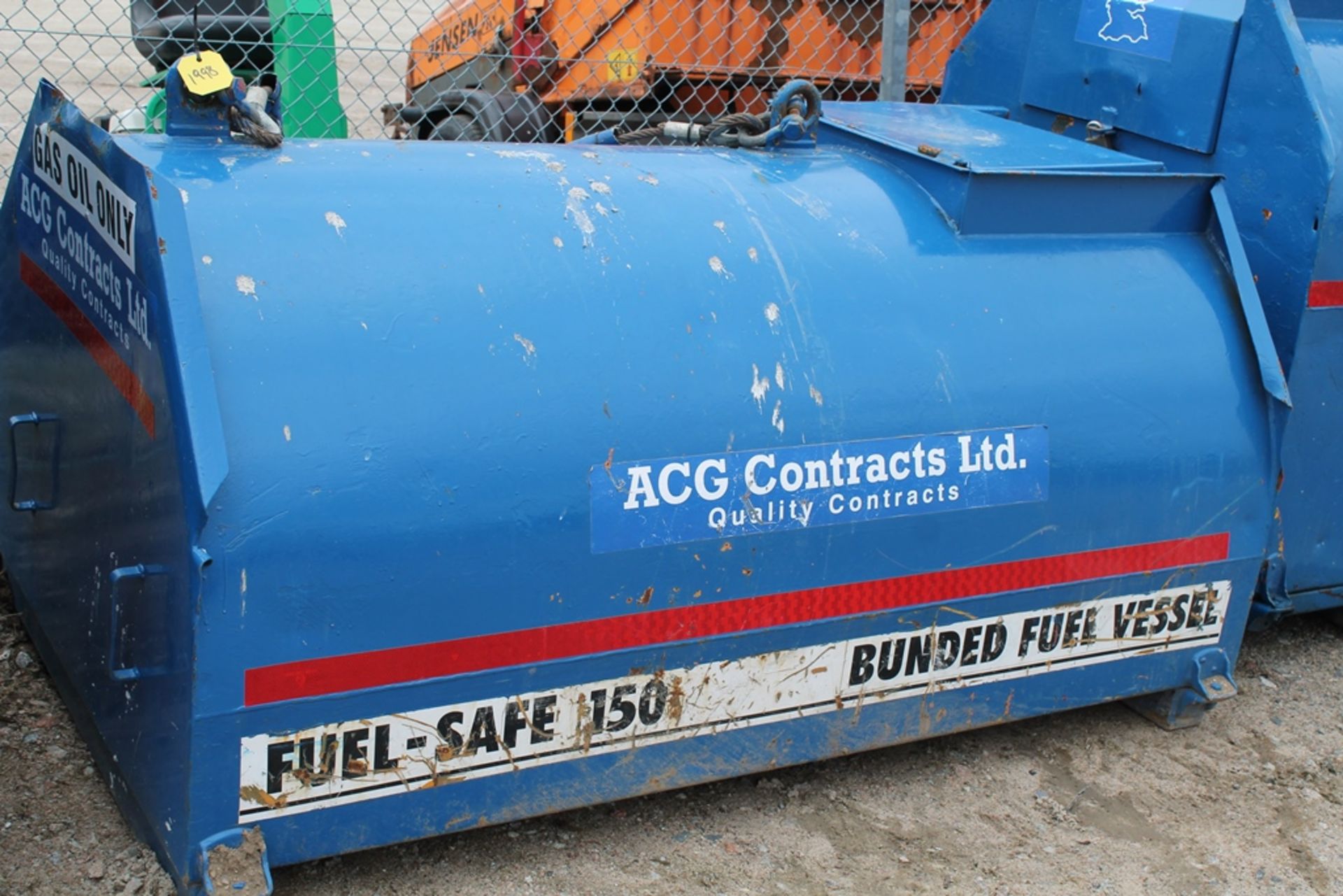 FUEL-SAFE 150 BUNDED FUEL TANK - WIRE ROPE LIFT