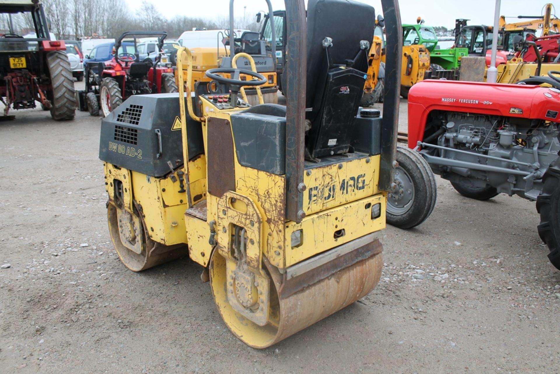 Bomag 80 Roller, 1340 hours, No Vat, - Image 3 of 5