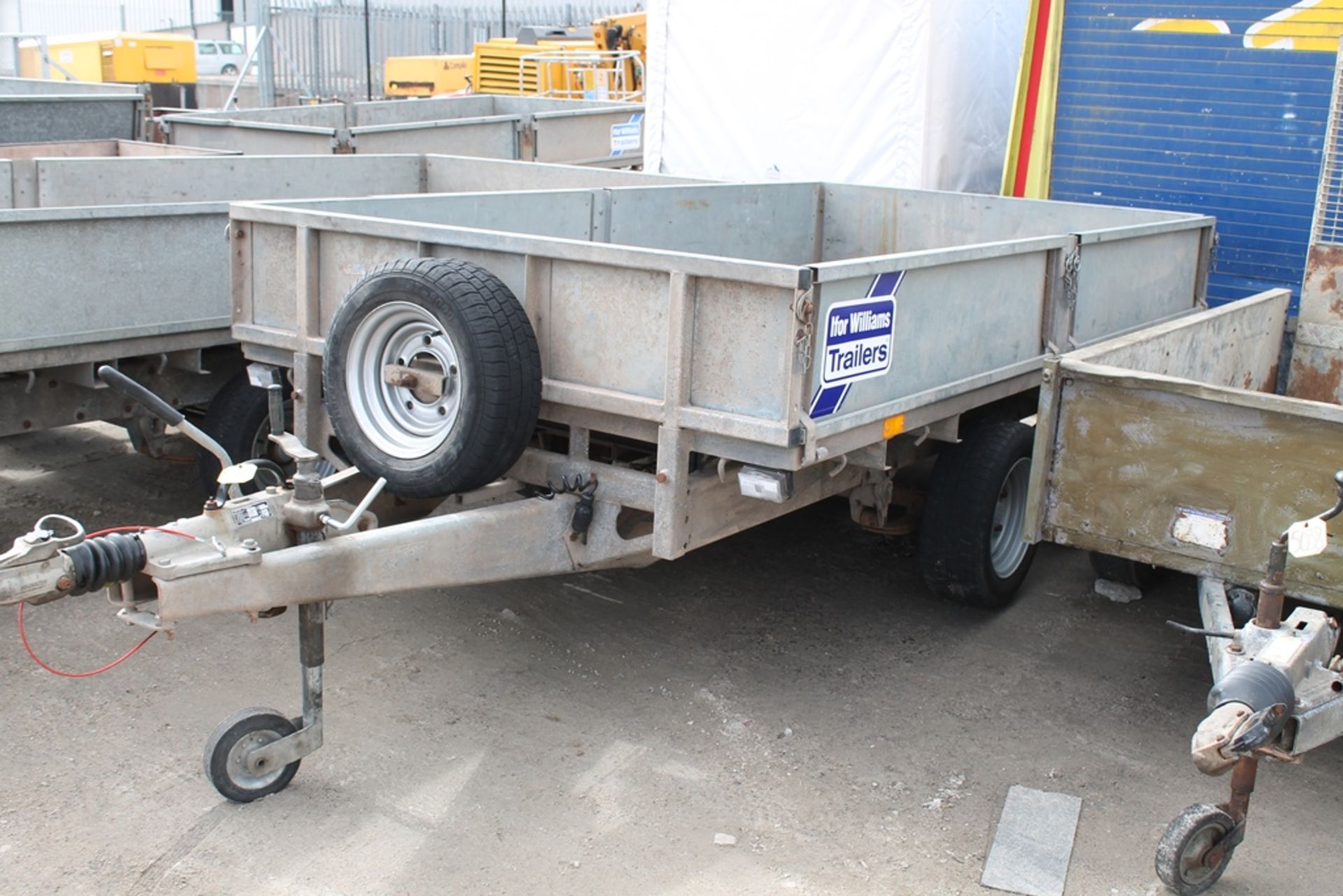 IFOR WILLIAMS LM105 TRAILER WITH DROPSIDES