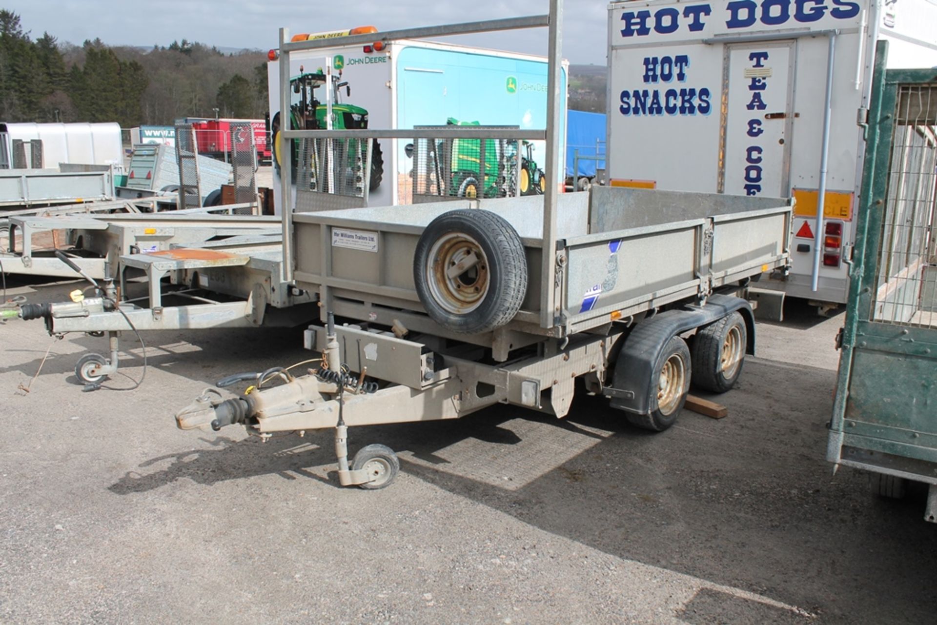 IFOR WILLIAMS TT105 10 FT TIPPING TRAILER