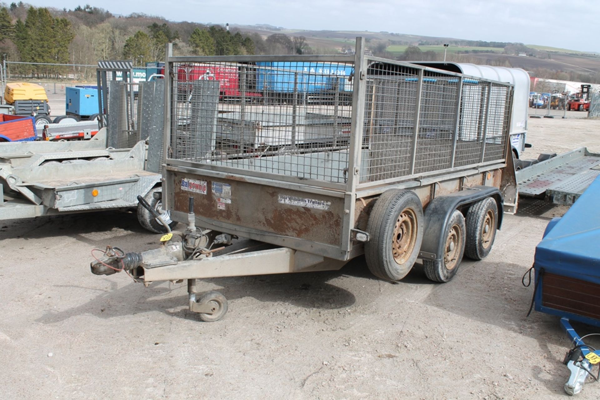 IFOR WILLIAMS GD105 TANDEM AXLE TRAILER