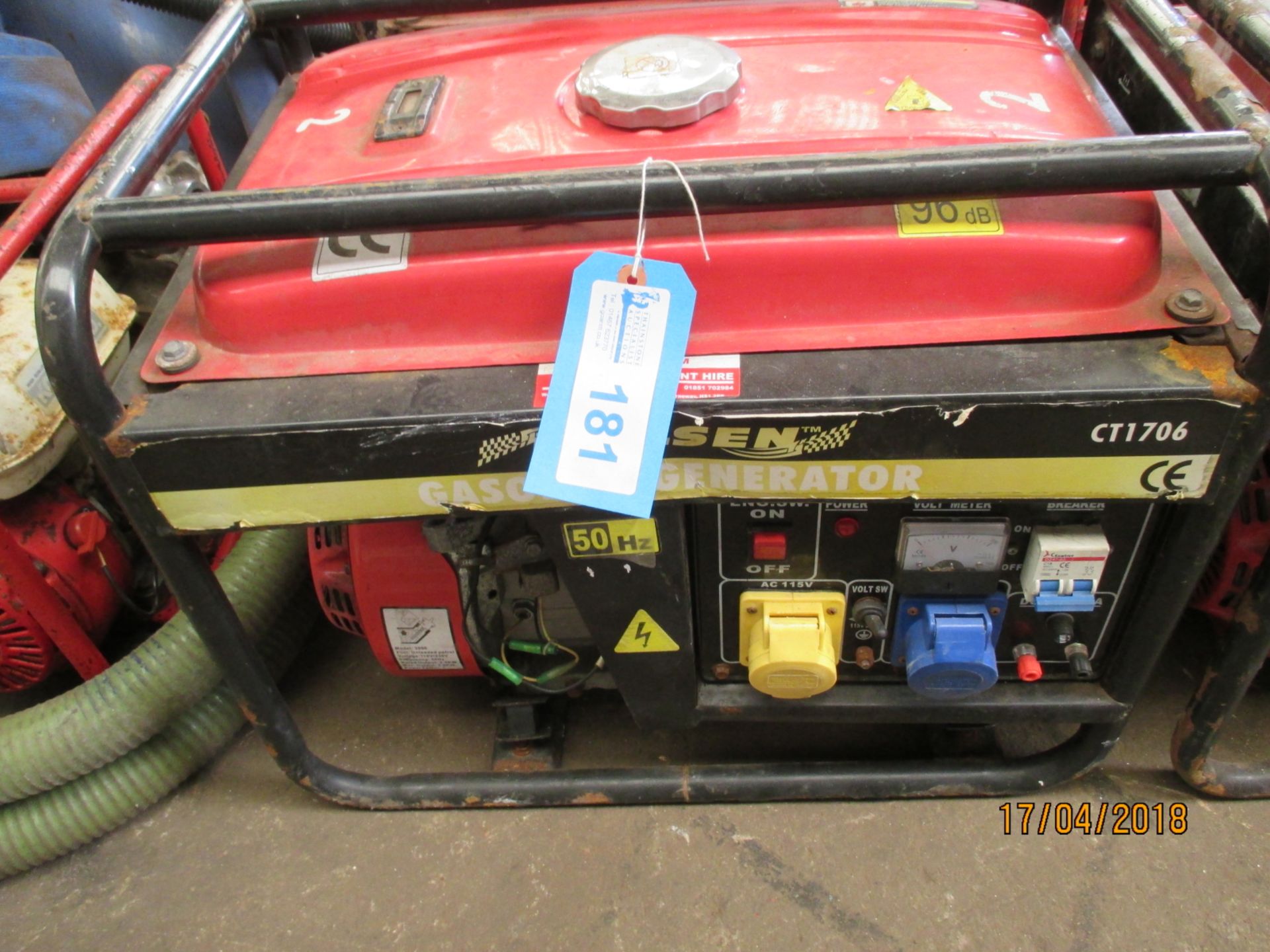 1 No. Neilsen CT1706 Petrol Generator