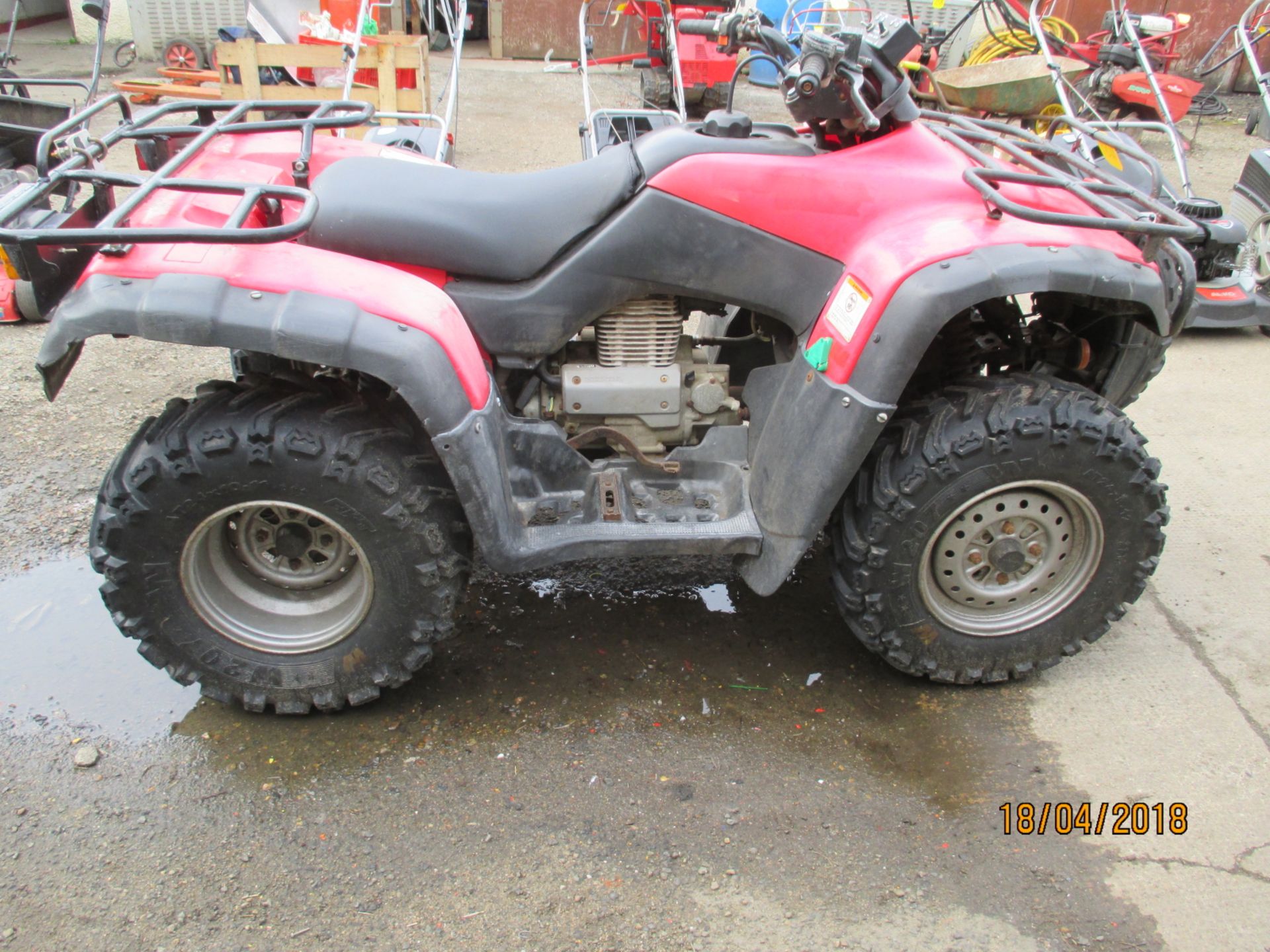 1 No. WA51 UZN - Honda Quad Bike 329cc Petrol - - Bild 2 aus 2