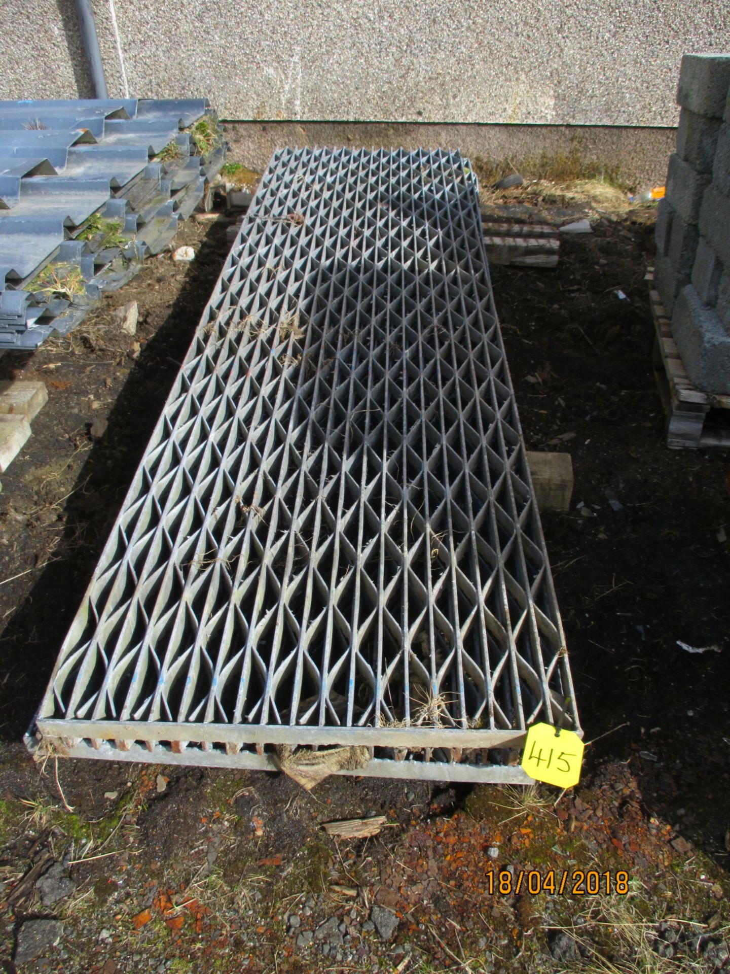 3 No. Sections Galvanised Grid