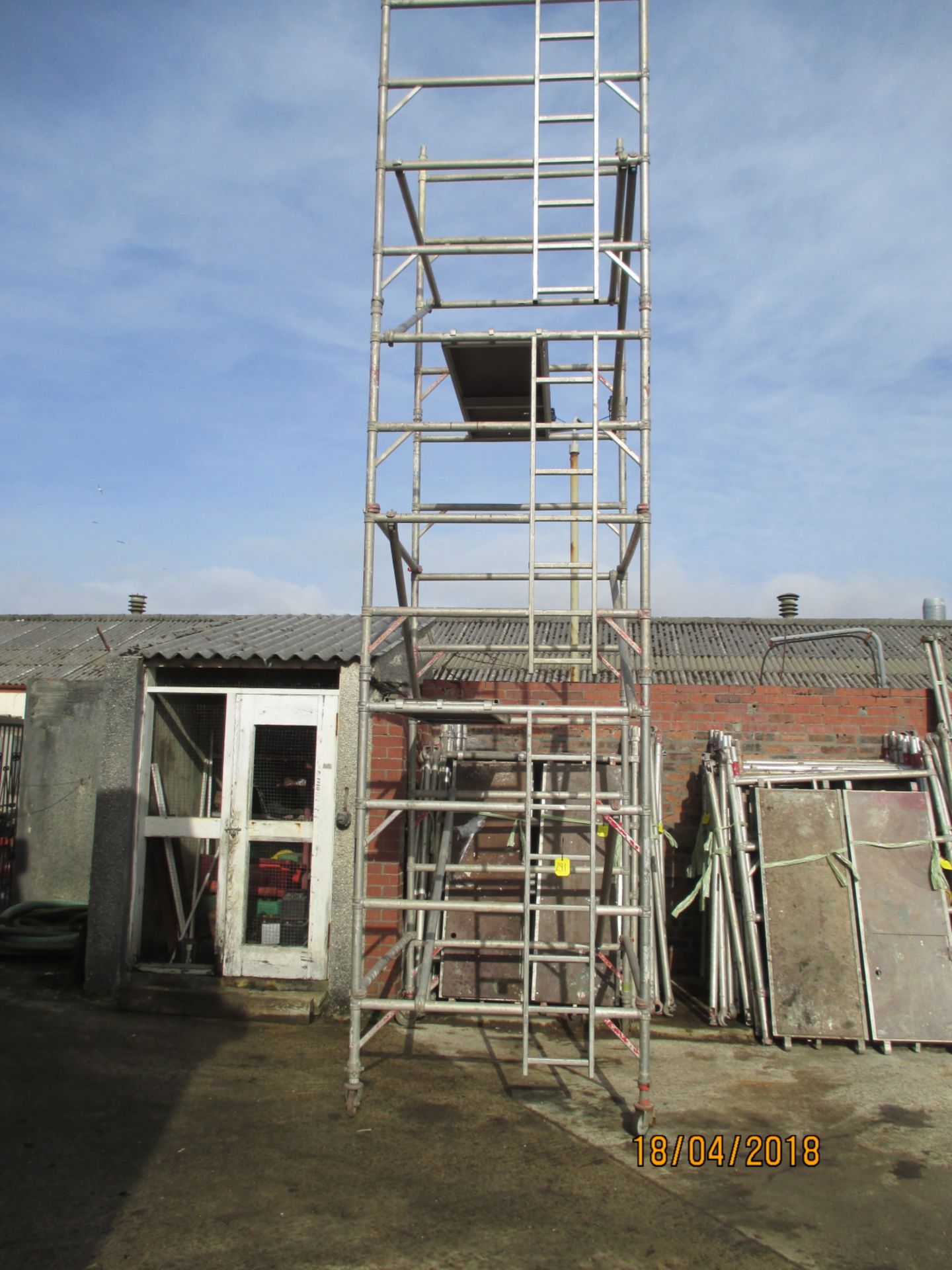 1 No. Boss Aluminium Scaffold Tower