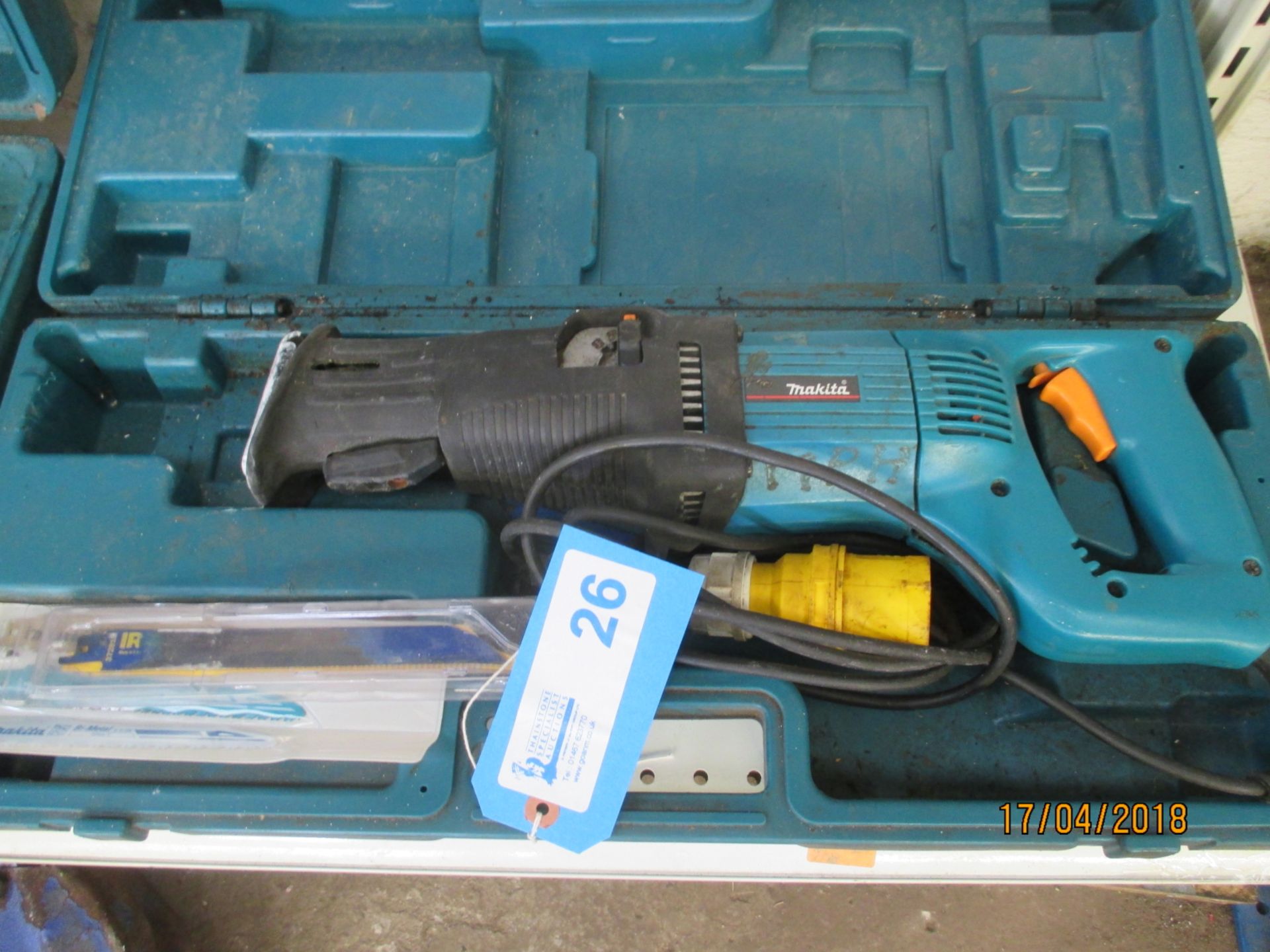 1 No. Makita Reciprocating Saw 110v