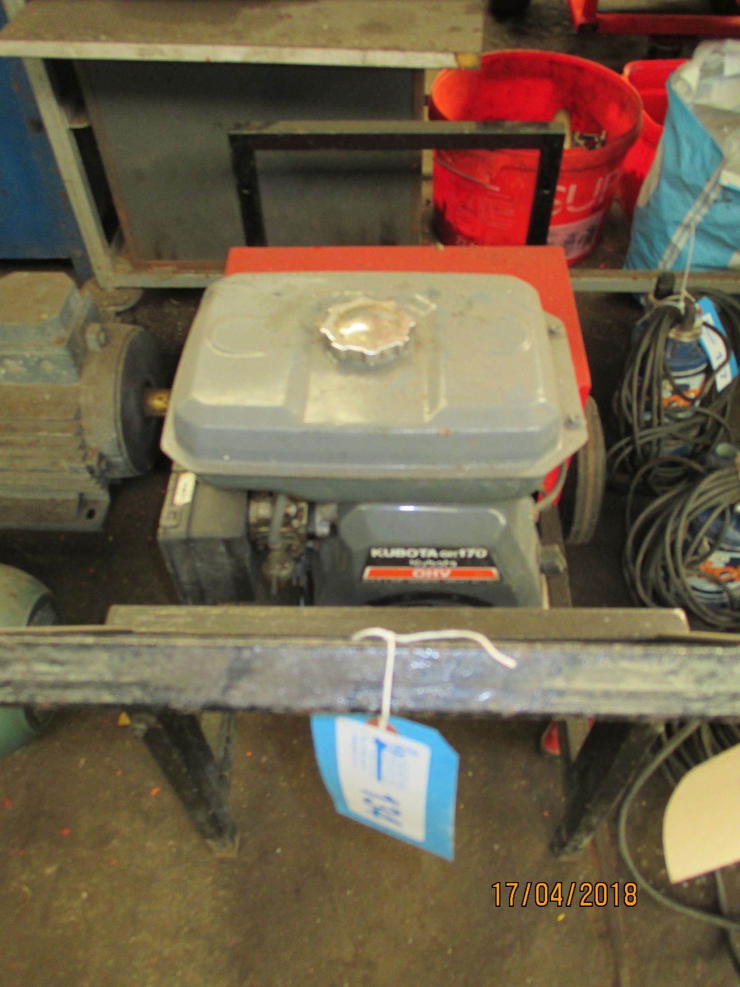 1 No. Kubota GH170 Petrol Pressure Washer