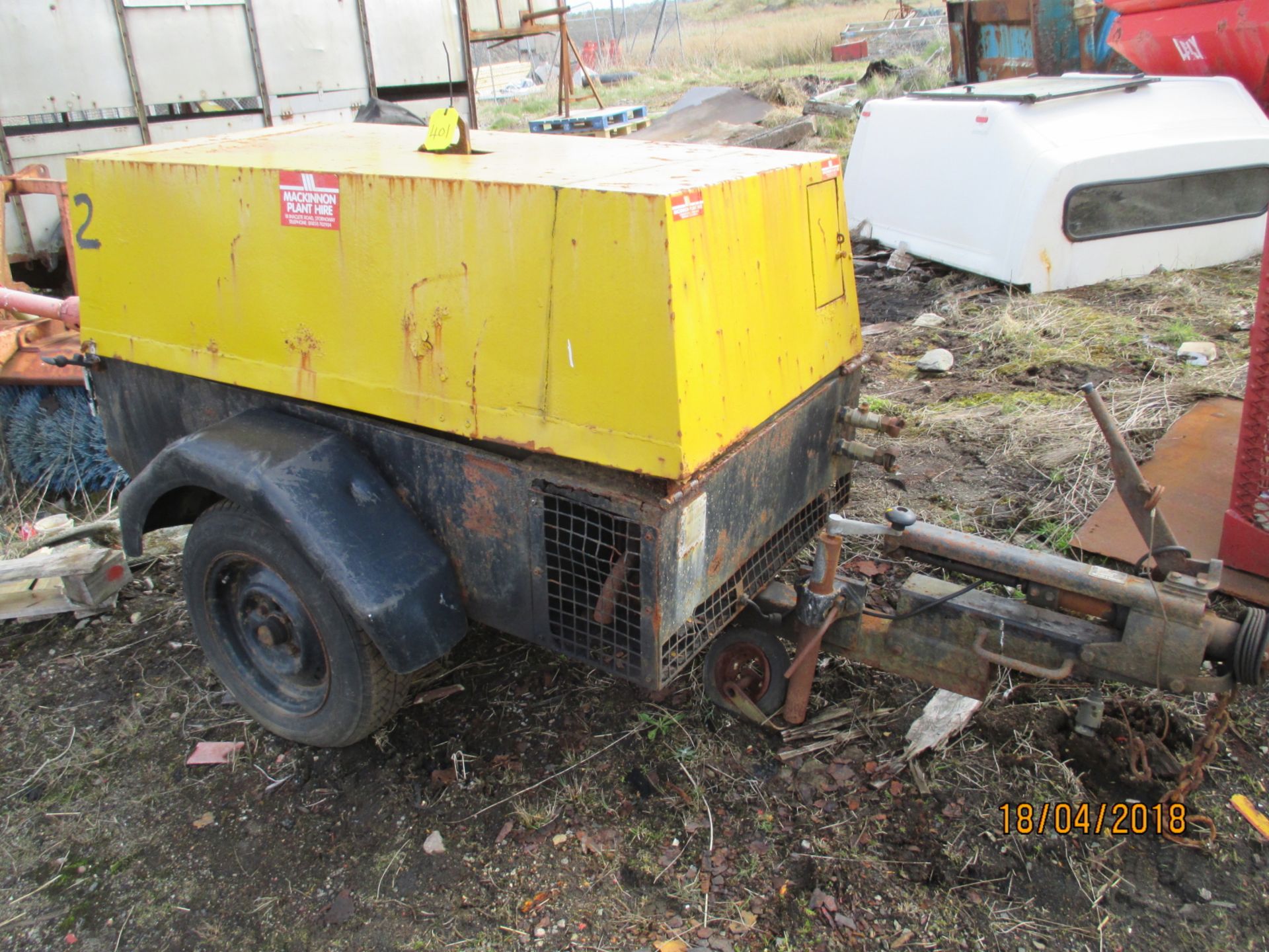 1 No. Compair Fast Tow Compressor