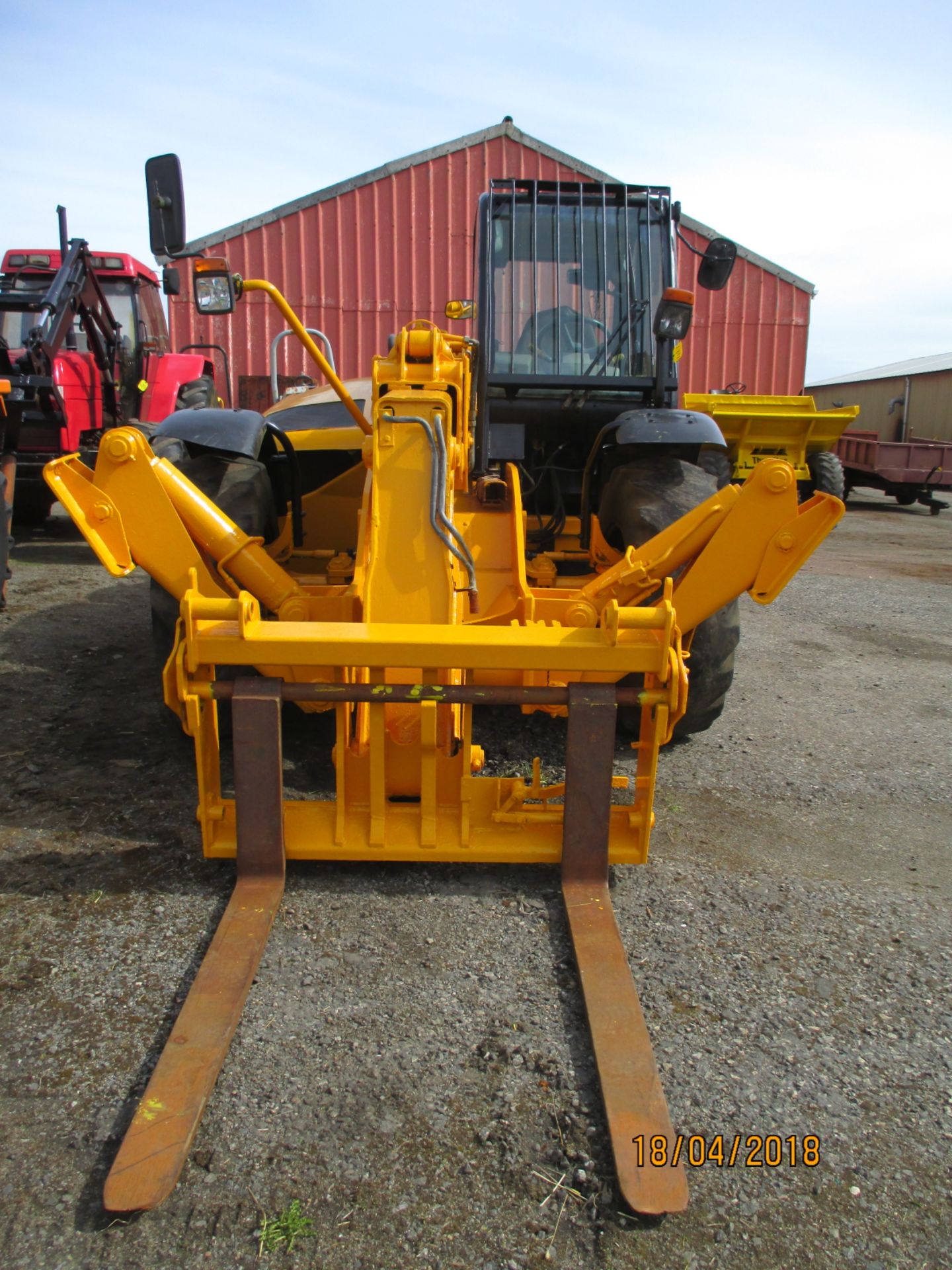 1 No. GJ02 UBW - JCB Industrial Telehandler cw Landing Jacks And - Image 4 of 4