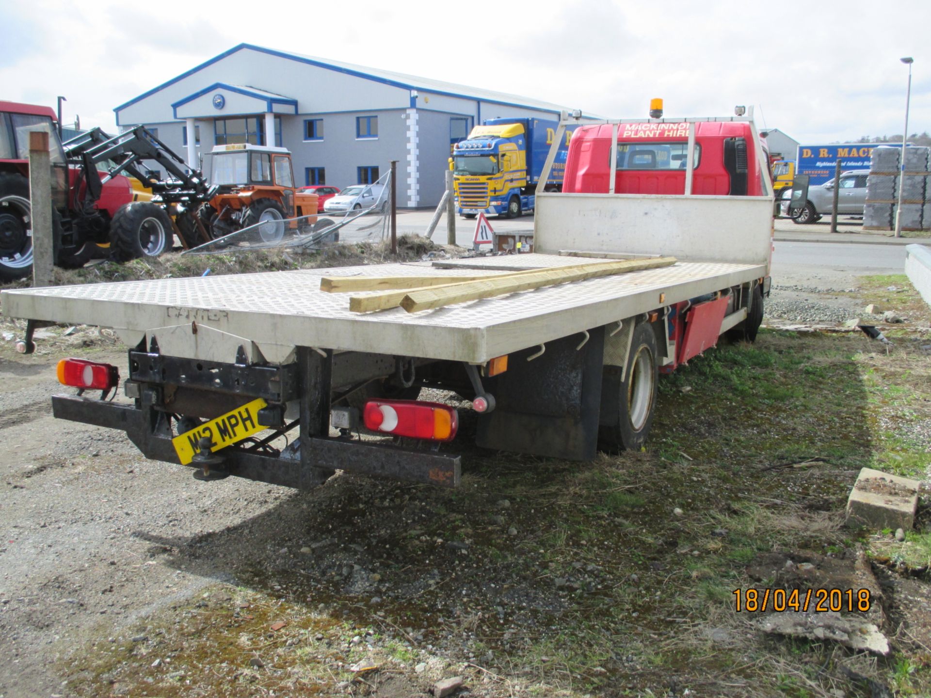 1 No. M12 MPH - Mitsubishi Fuso Canter 75 7C14 7,500kg 4x2 Flatbed Truck - Image 3 of 3