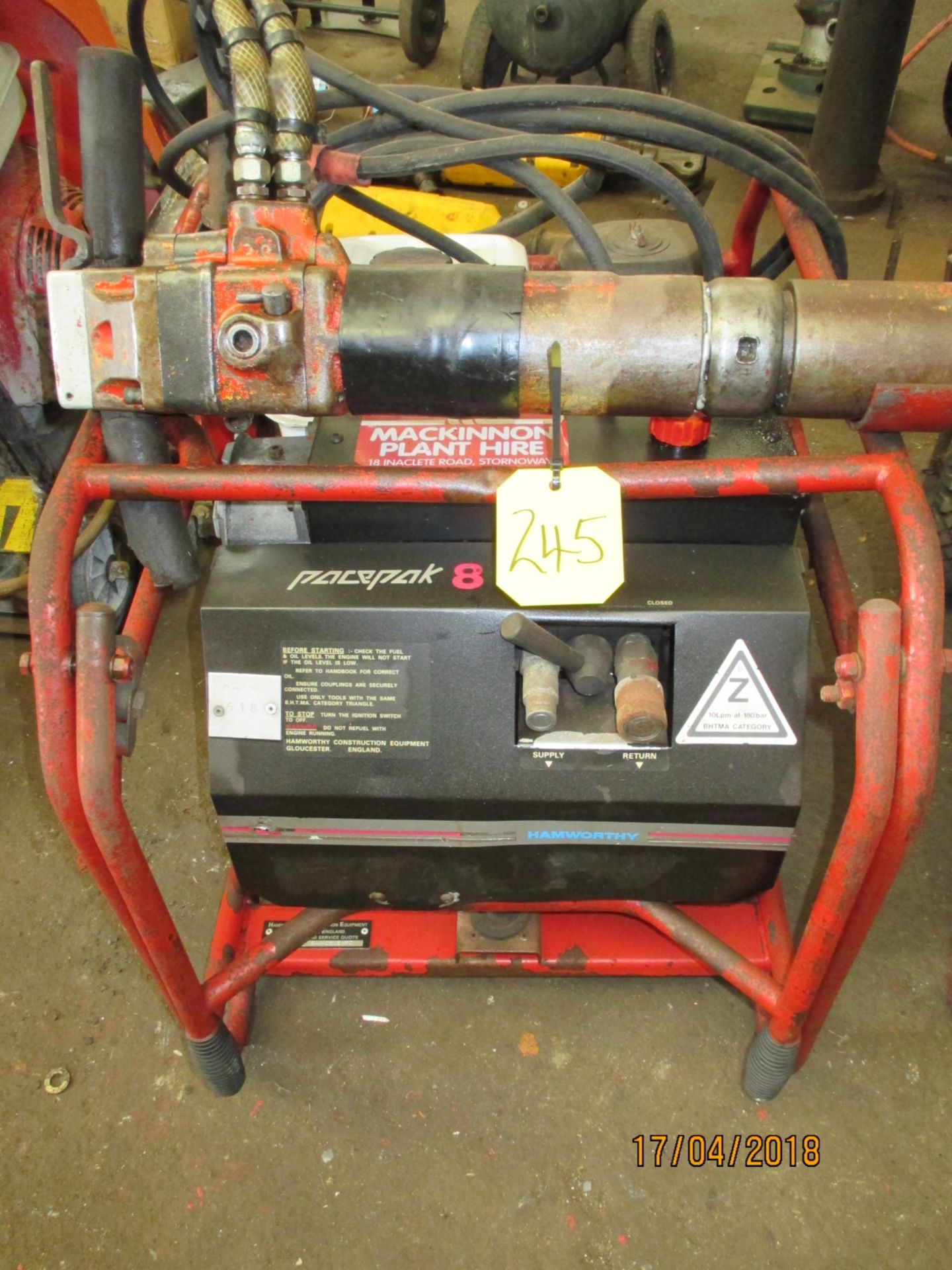 1 No. Hydraulic Breaker cw Power Pack