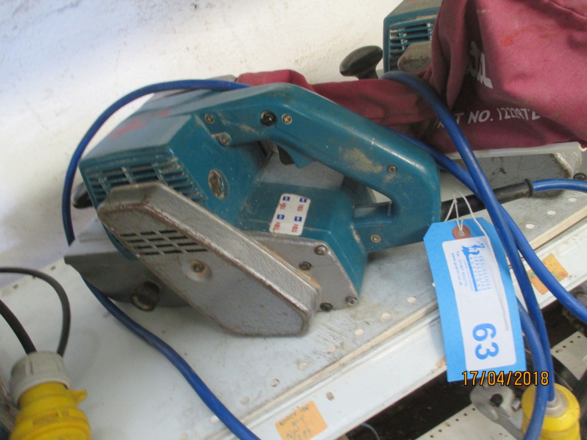 1 No. Makita 9401 Belt Sander 110v