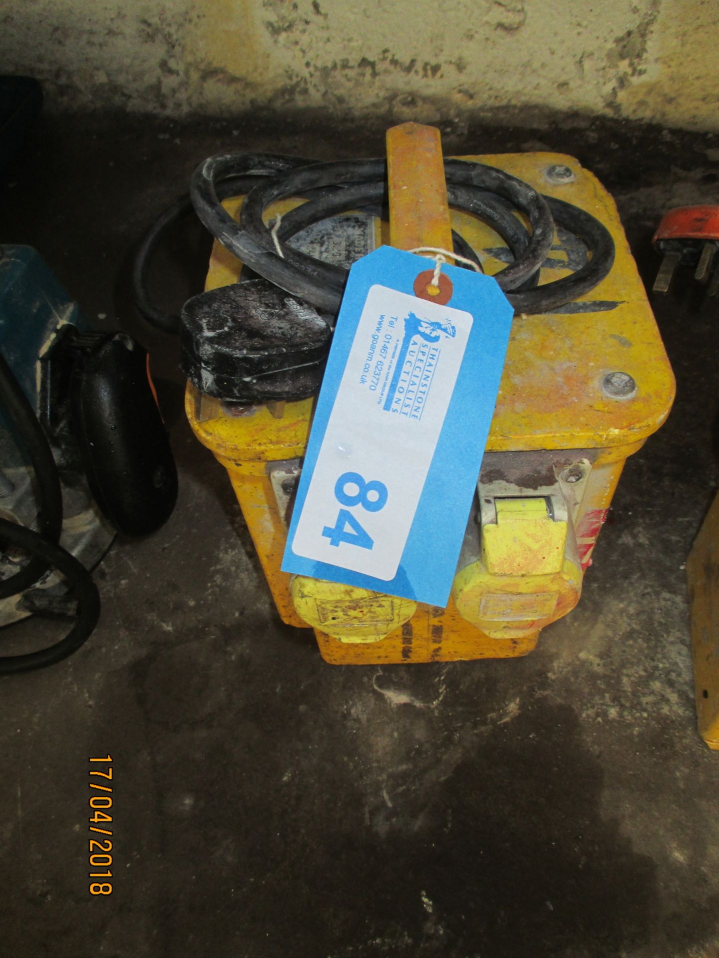 1 No. 110v Transformer