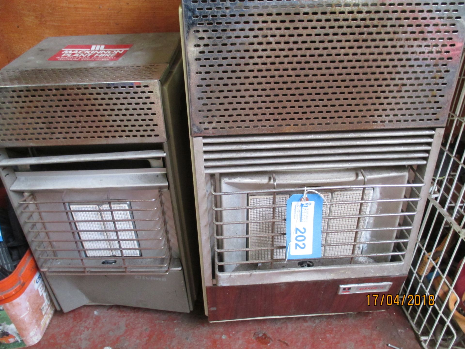 2 No. Various Gas Heaters