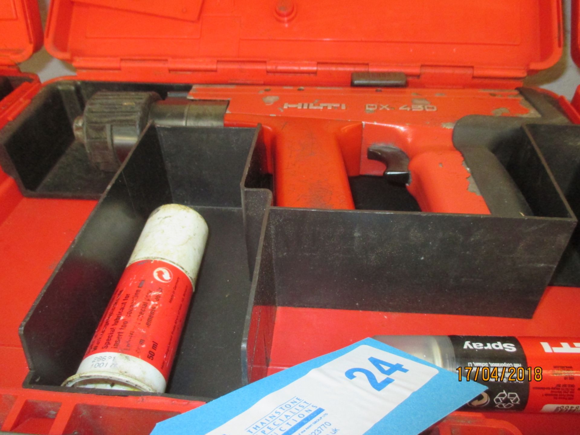 1 No. Hilti DX450 Nail Gun