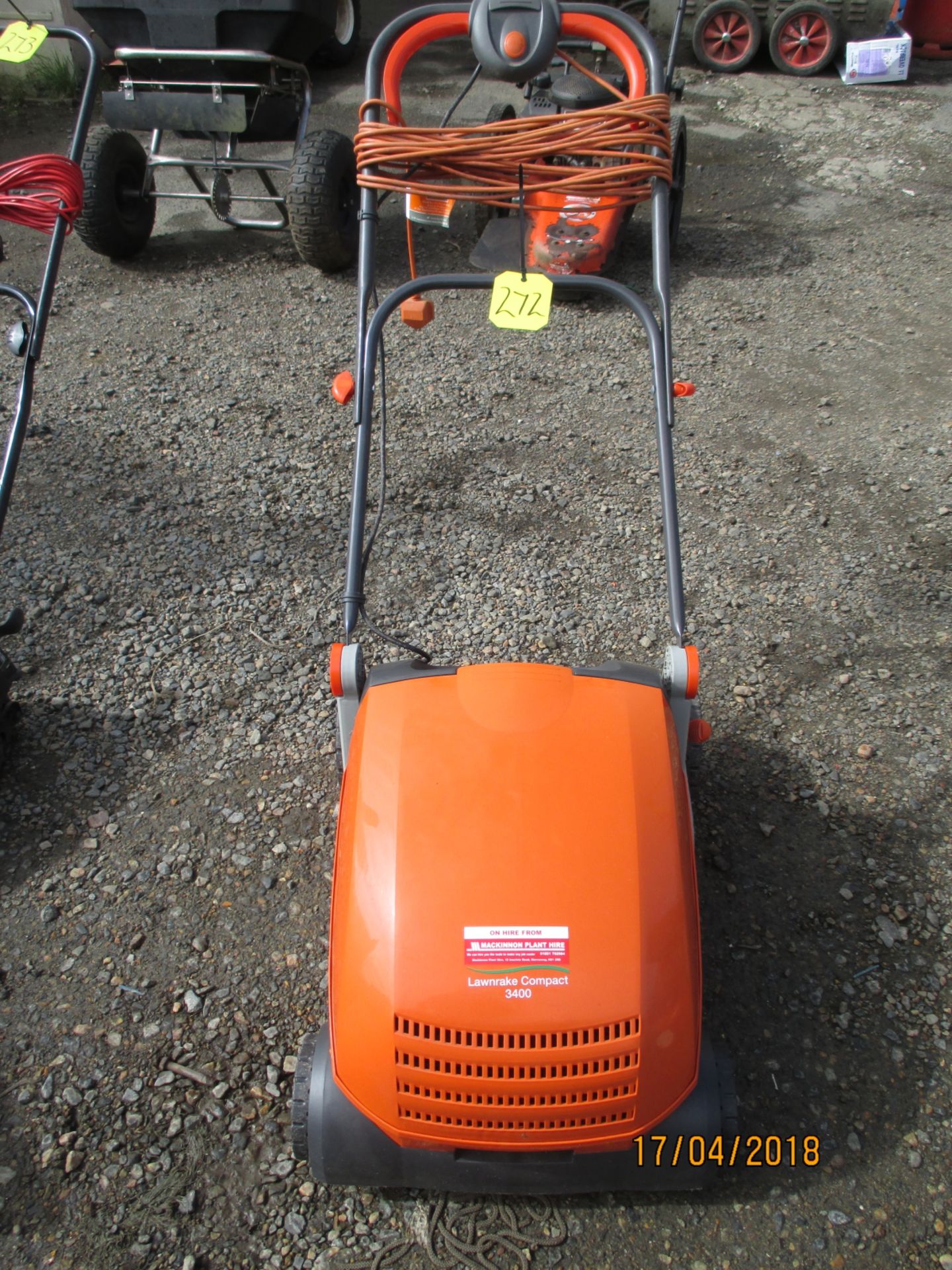 1 No. Husqvarna Lawnrake Compact 3400 - 240v