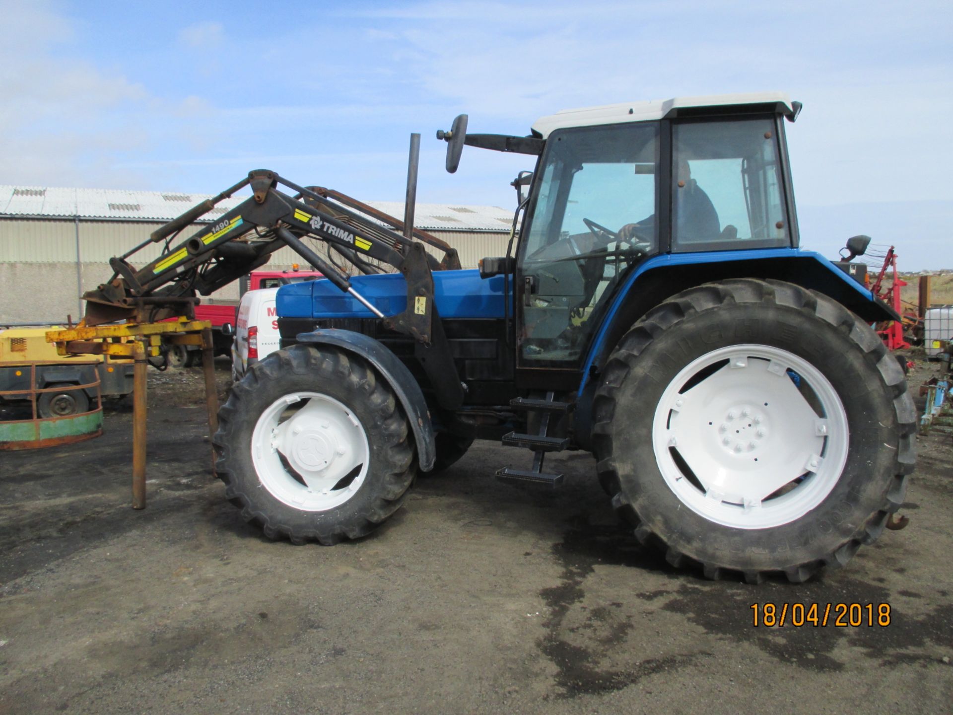 1 No. M802 HSE - Ford New Holland 8340 SLE 4 Wheel Drive Tractor