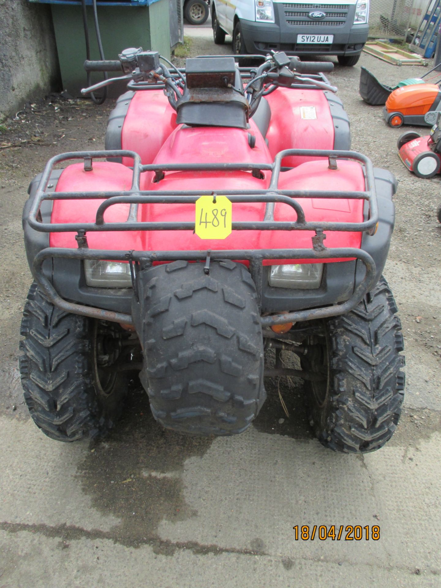 1 No. WA51 UZN - Honda Quad Bike 329cc Petrol -