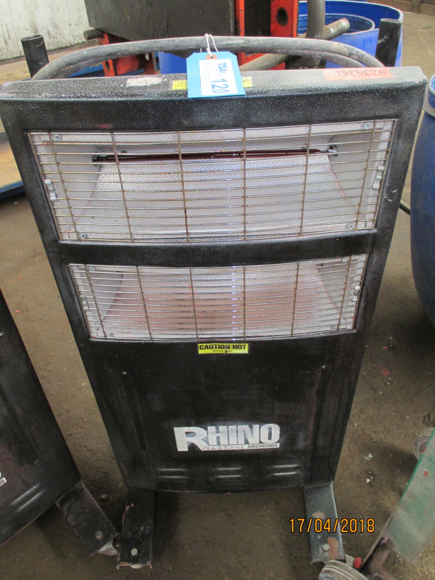 1 No. Rhino Portable Heater 110v