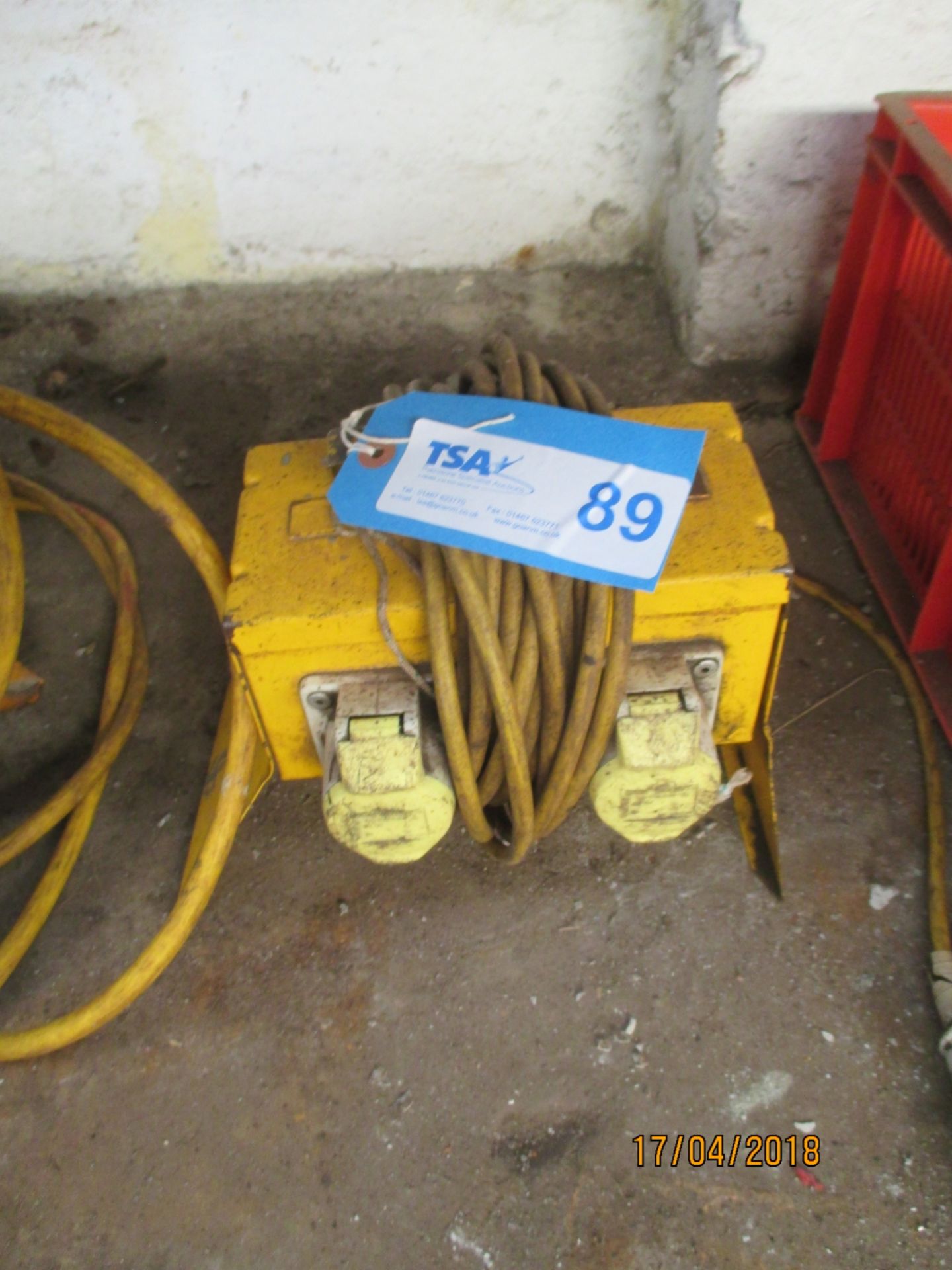 1 No. 110v Junction Box - 2 Point