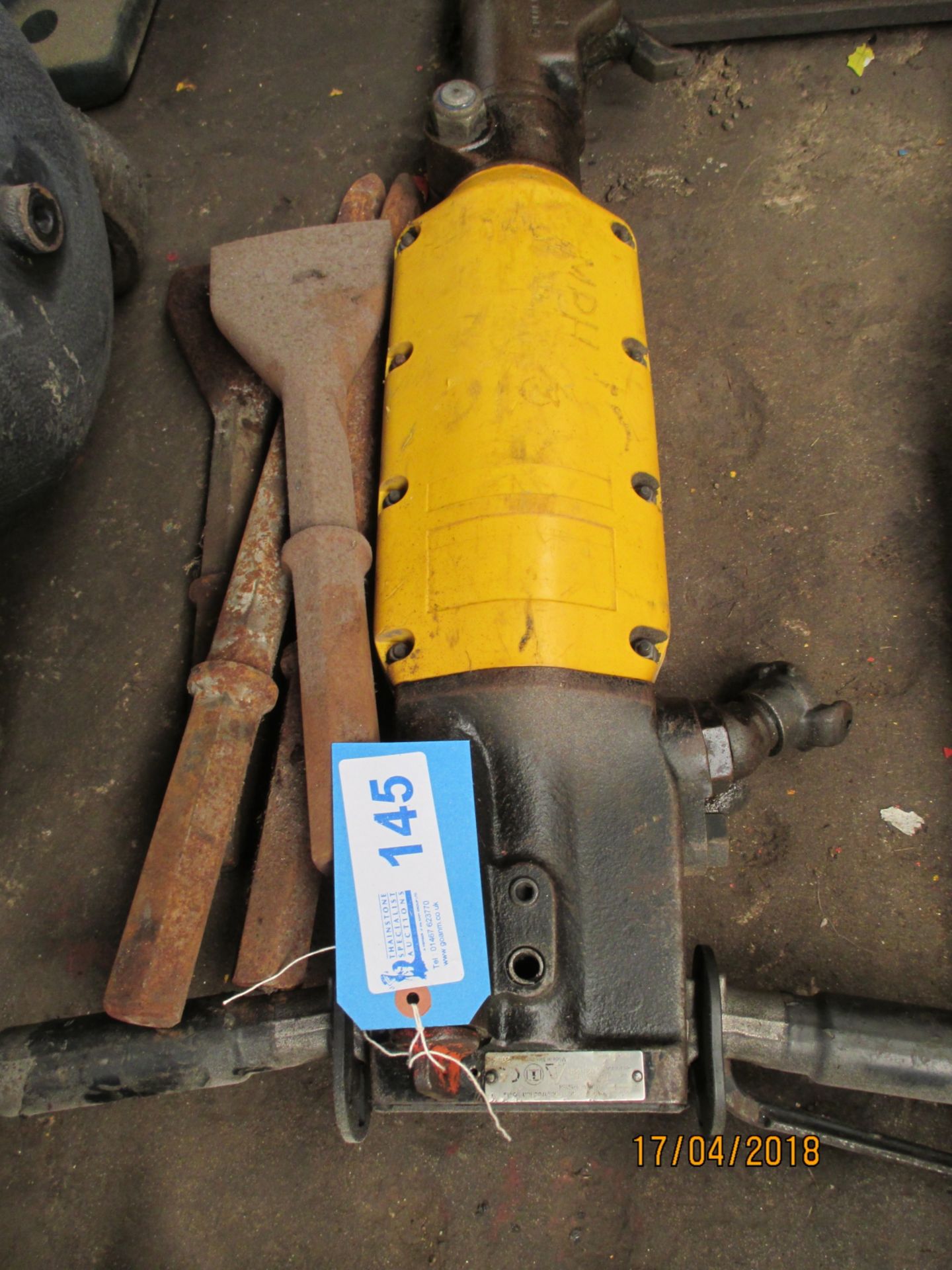 1 No. Atlas Copco Air Breaker cw Tools