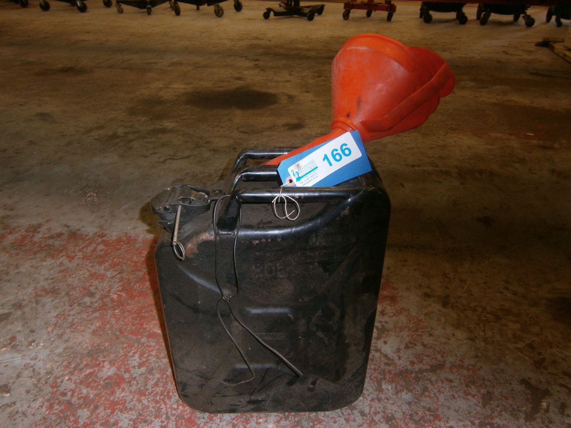 Draper 20 Litre Fuel Can cw Filler