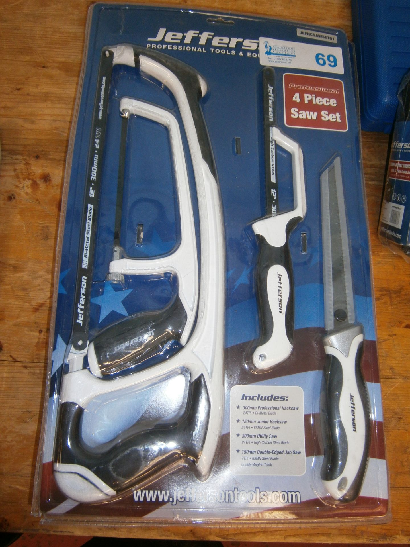 Jefferson 4 Piece Saw Set